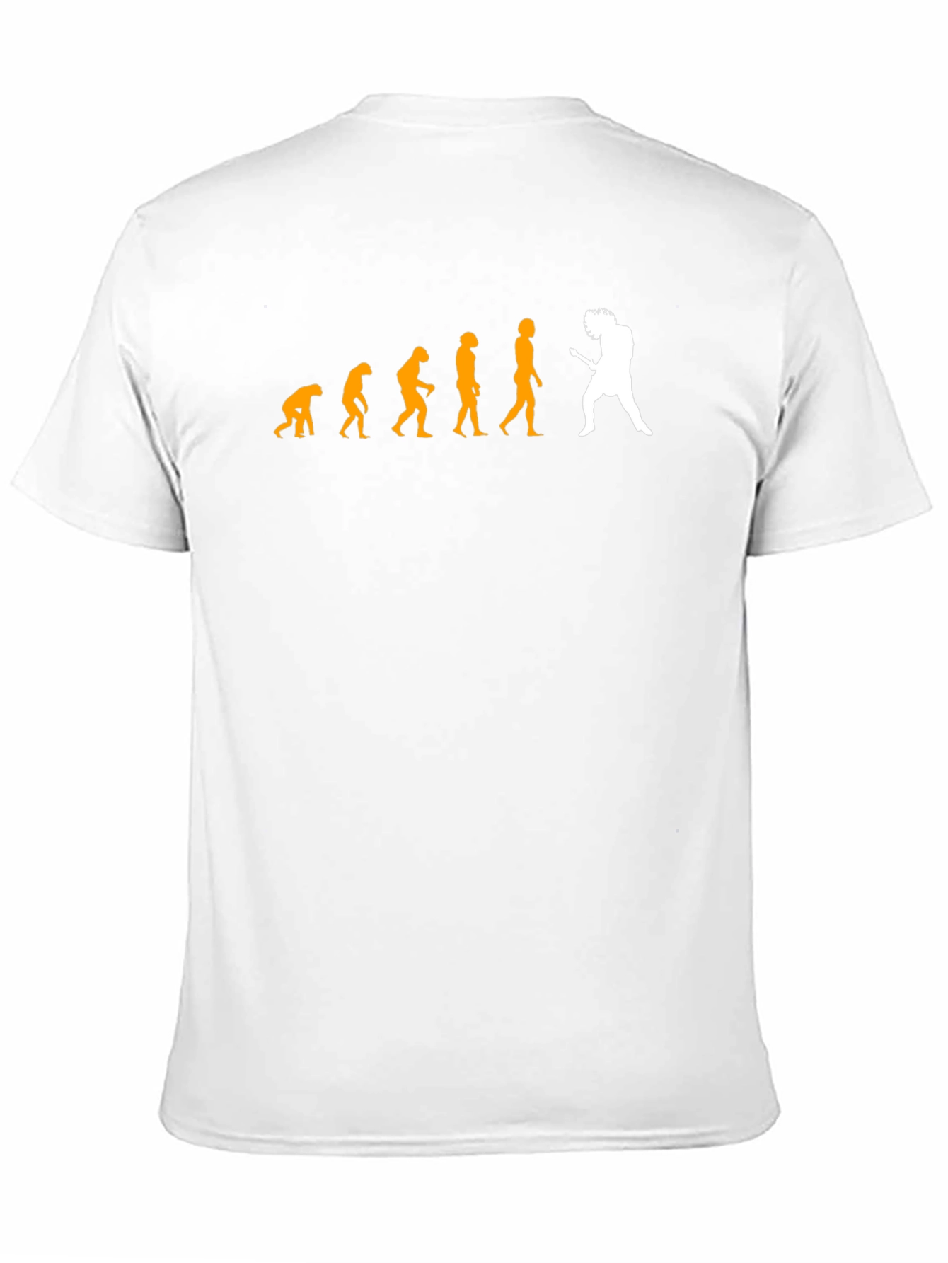 Evolution of Rock T-Shirt - Black Cotton Blend