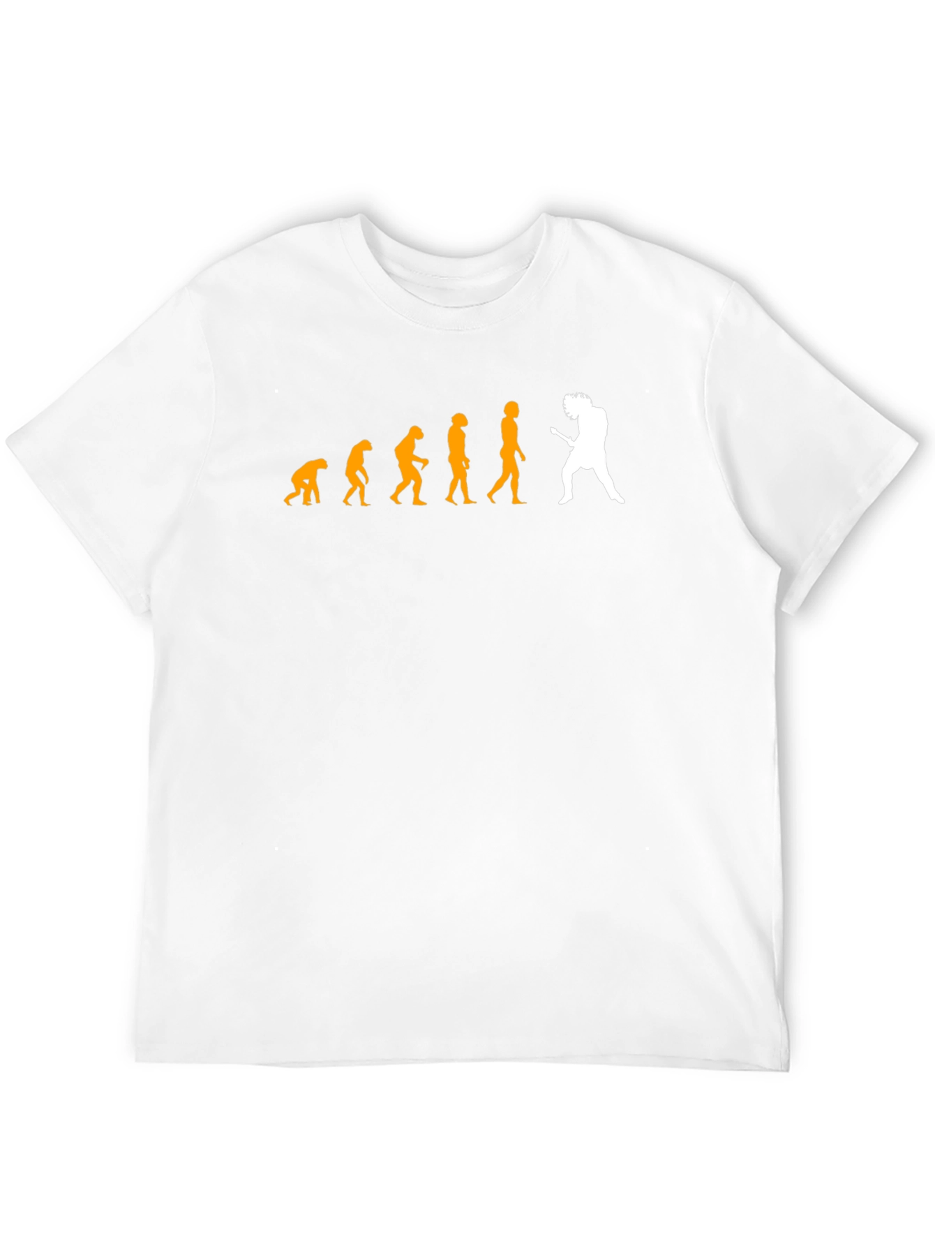 Evolution of Rock T-Shirt - Black Cotton Blend