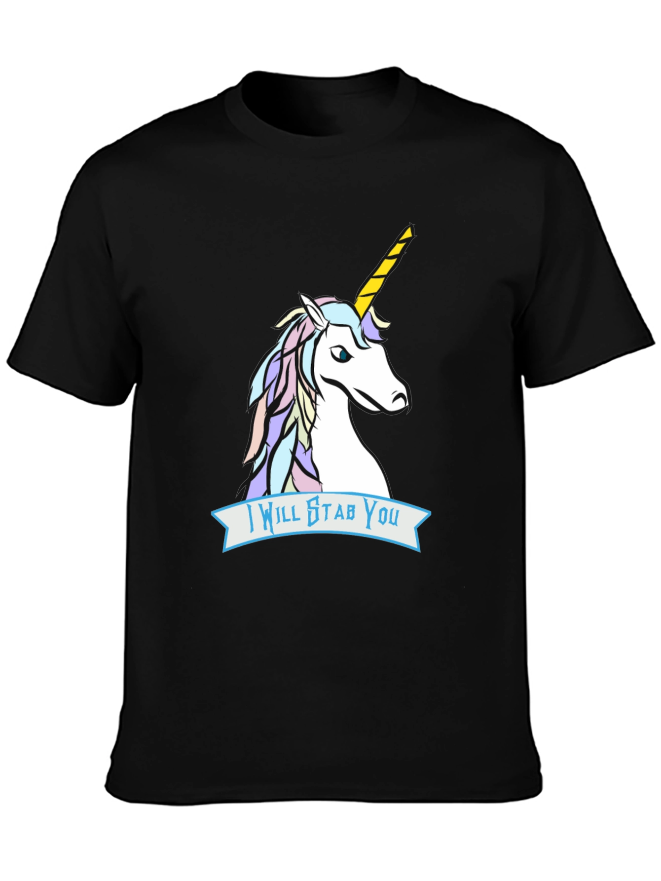 Unicorn Stab T-Shirt - Funny Graphic Tee