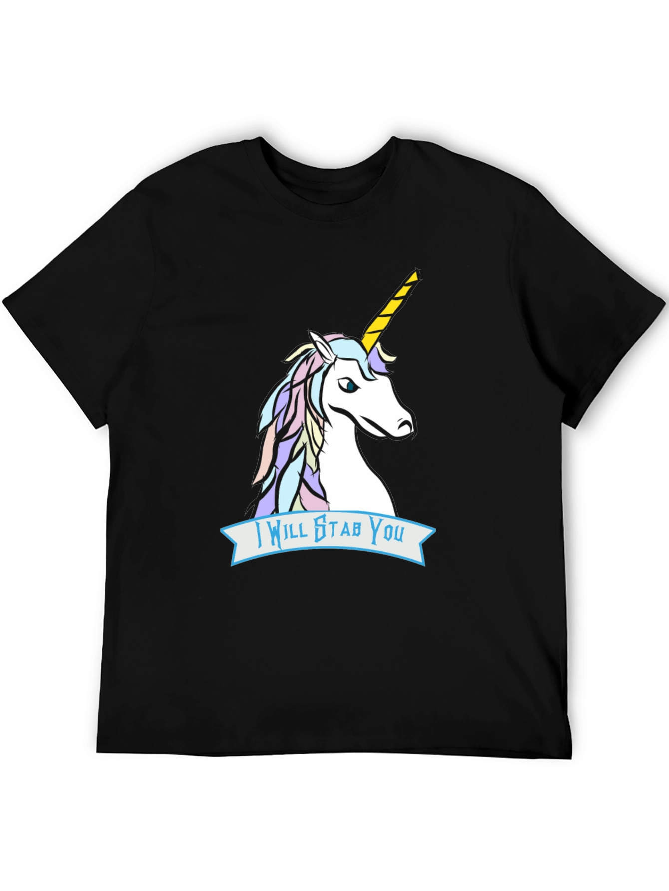Unicorn Stab T-Shirt - Funny Graphic Tee