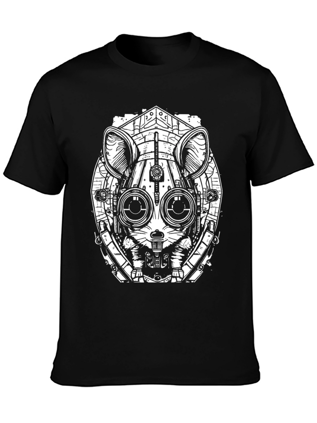 Steampunk Rat Graphic T-Shirt