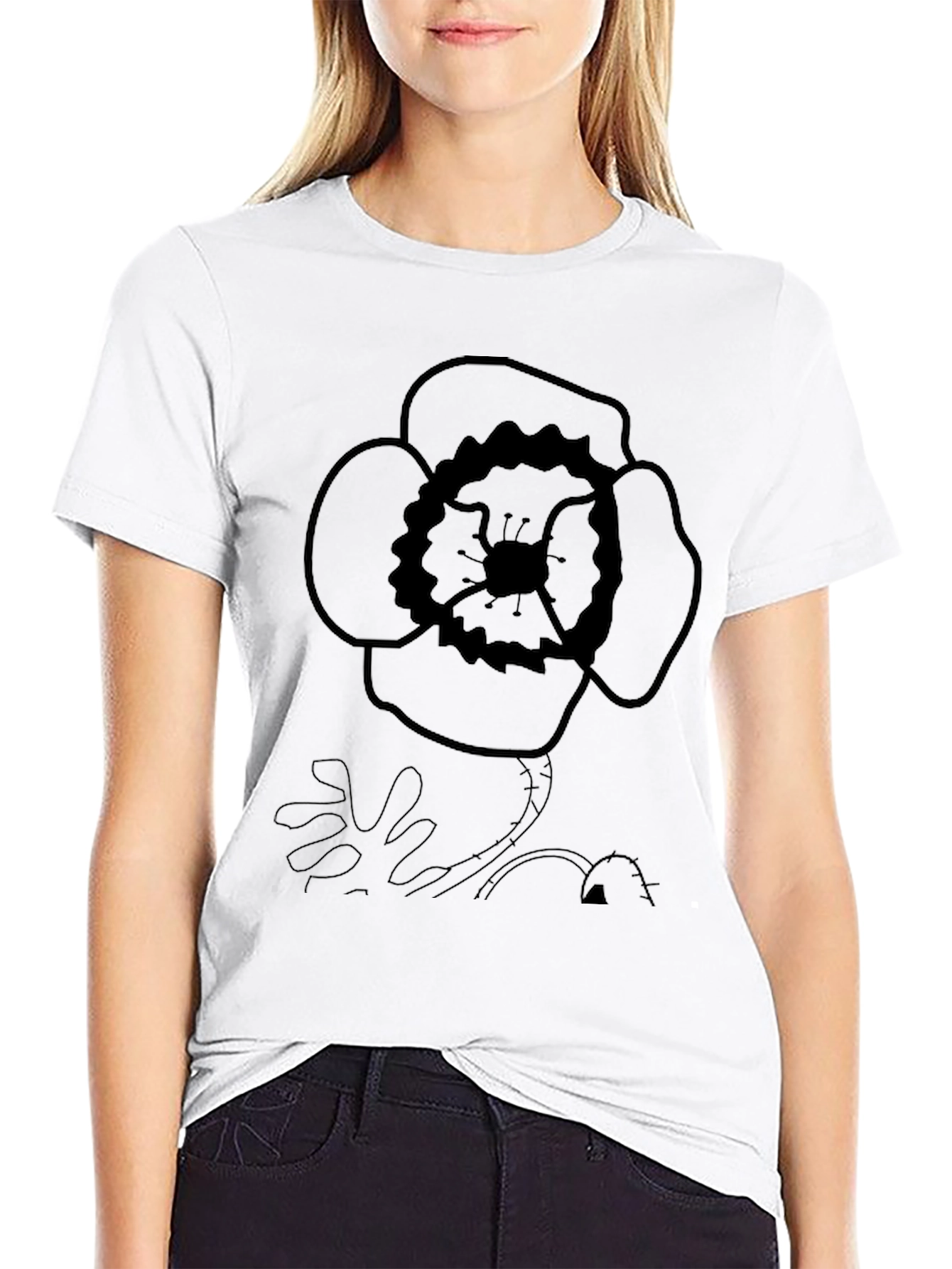 Poppy Graphic T-Shirt - Casual Wear