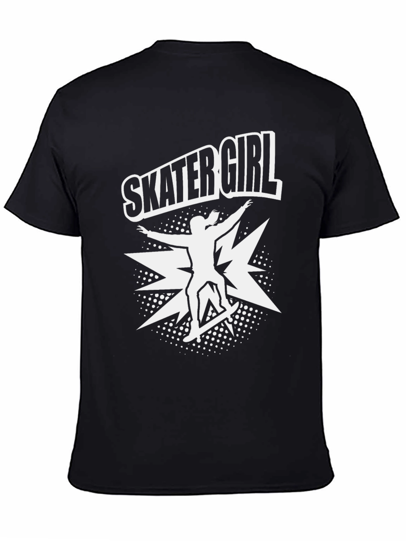 Skater Girl T-Shirt - Cool Graphic Tee for Skateboarding Fans