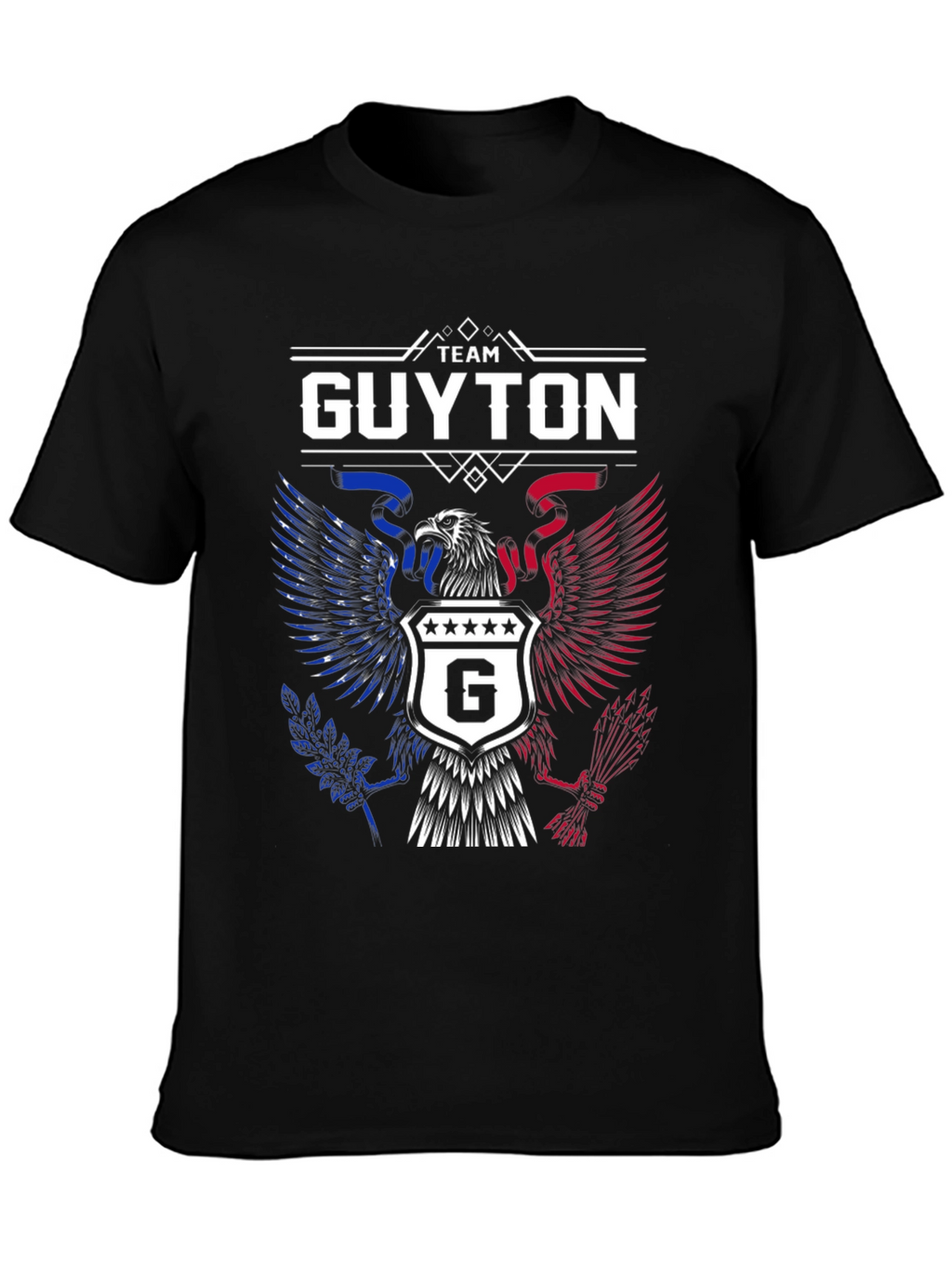 Team Guyton Eagle Crest Graphic T-Shirt