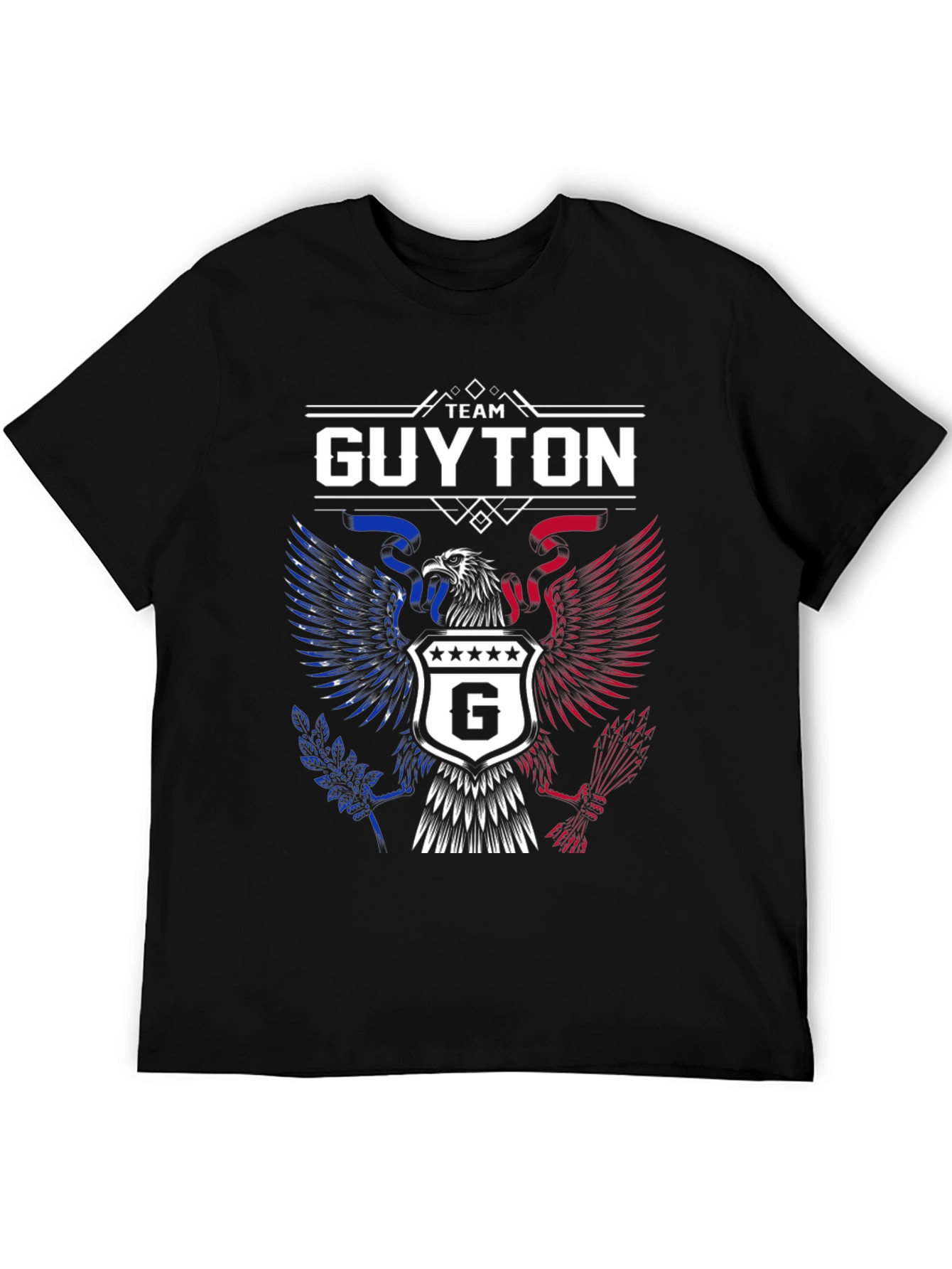 Team Guyton Eagle Crest Graphic T-Shirt