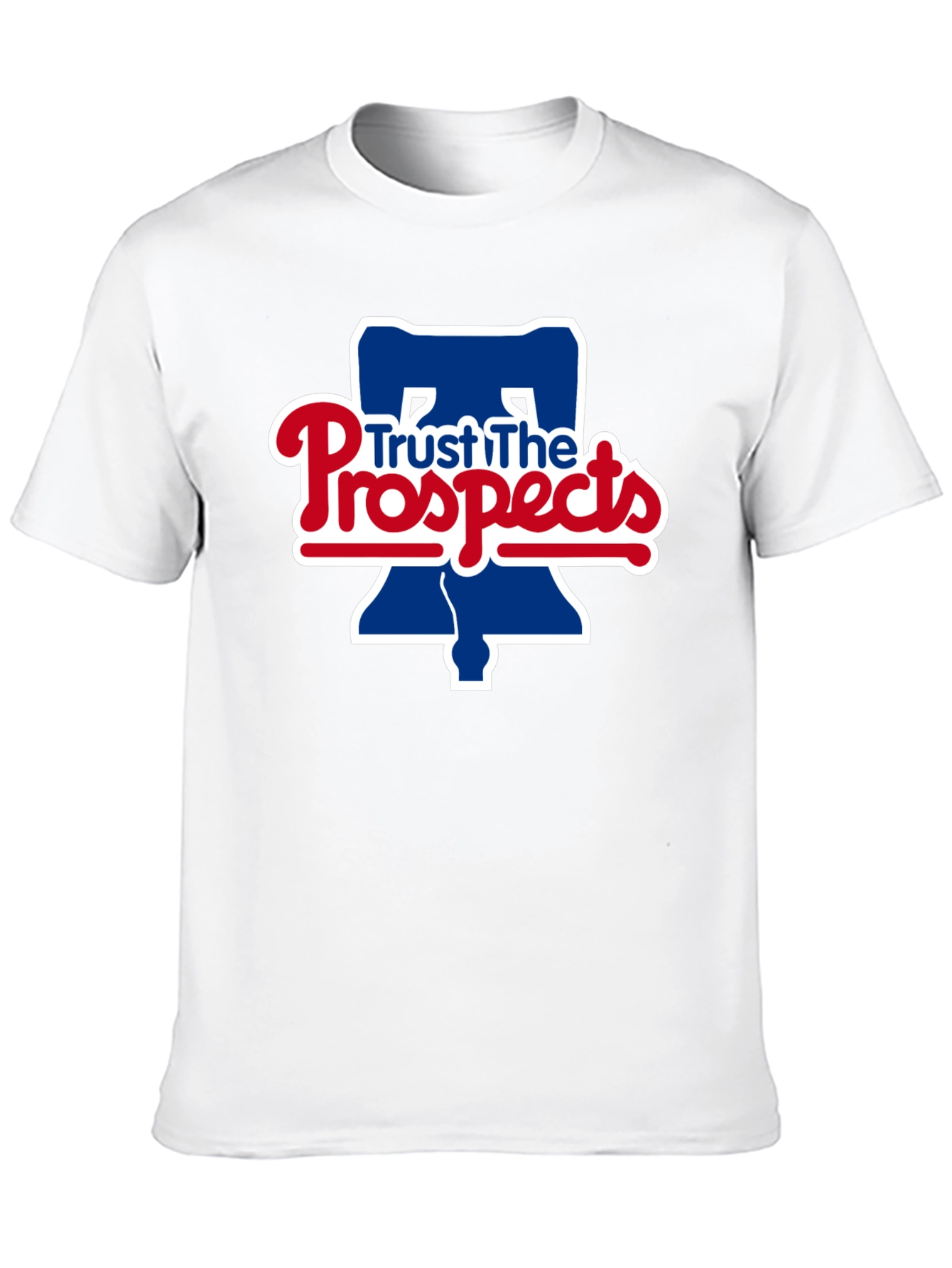 Trust The Prospects Phillies Baseball Black T-Shirt