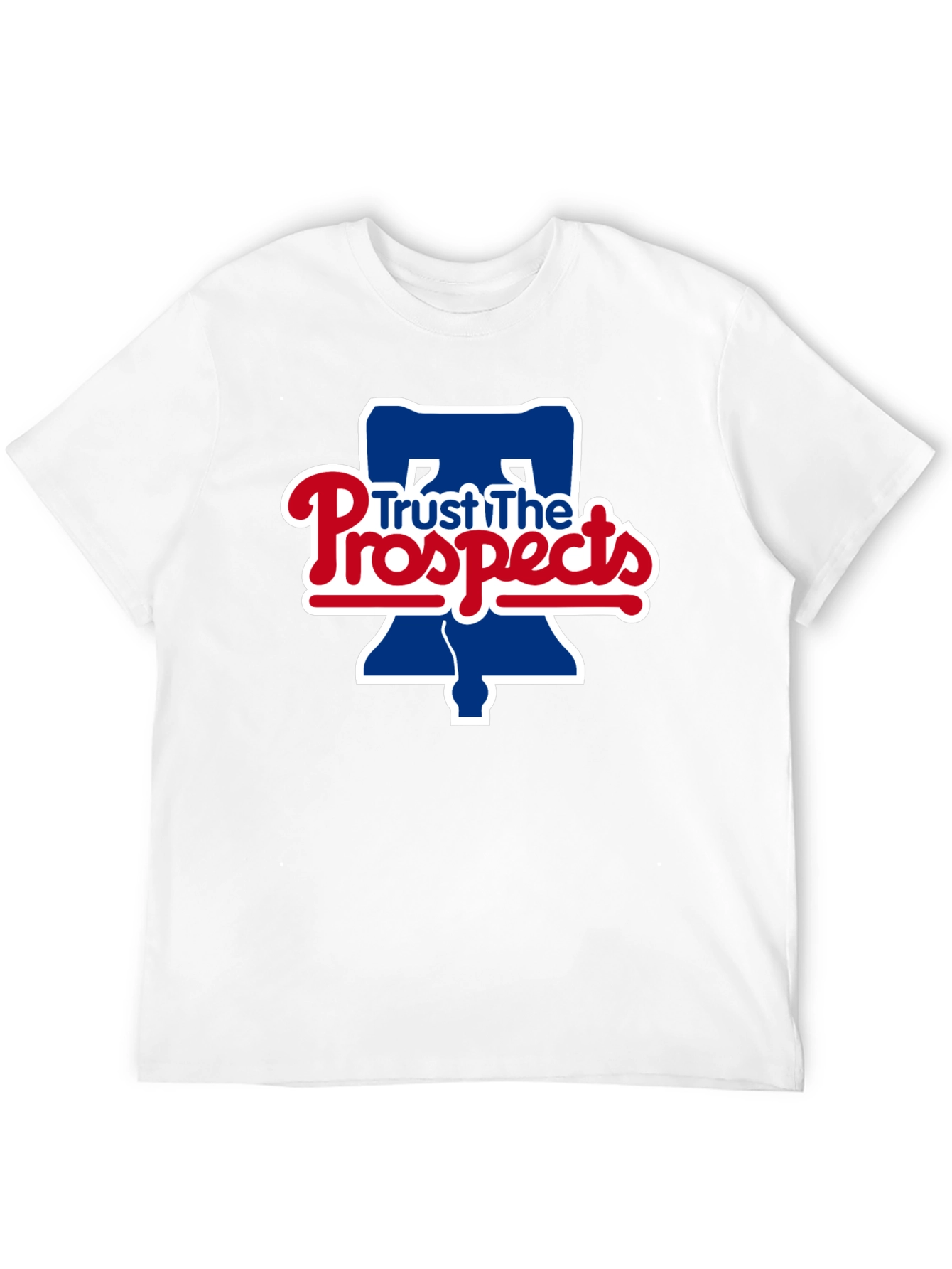 Trust The Prospects Phillies Baseball Black T-Shirt