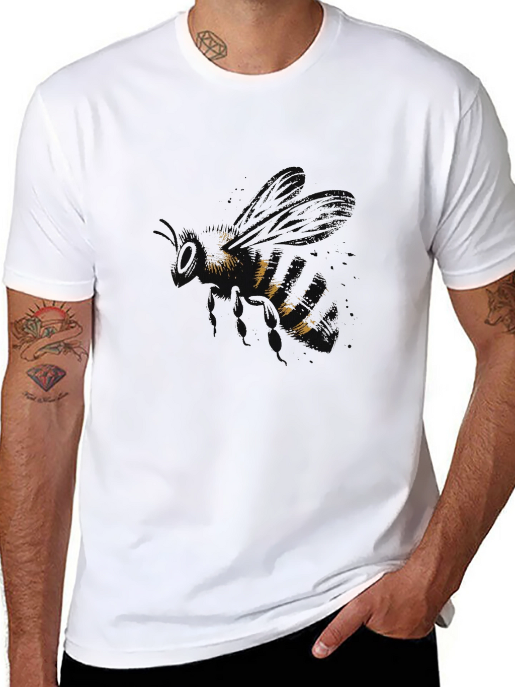 Black Bee Graphic Tee
