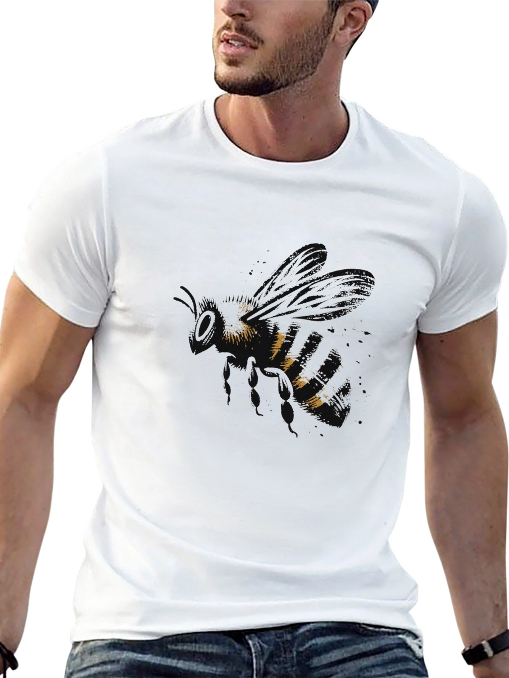 Black Bee Graphic Tee