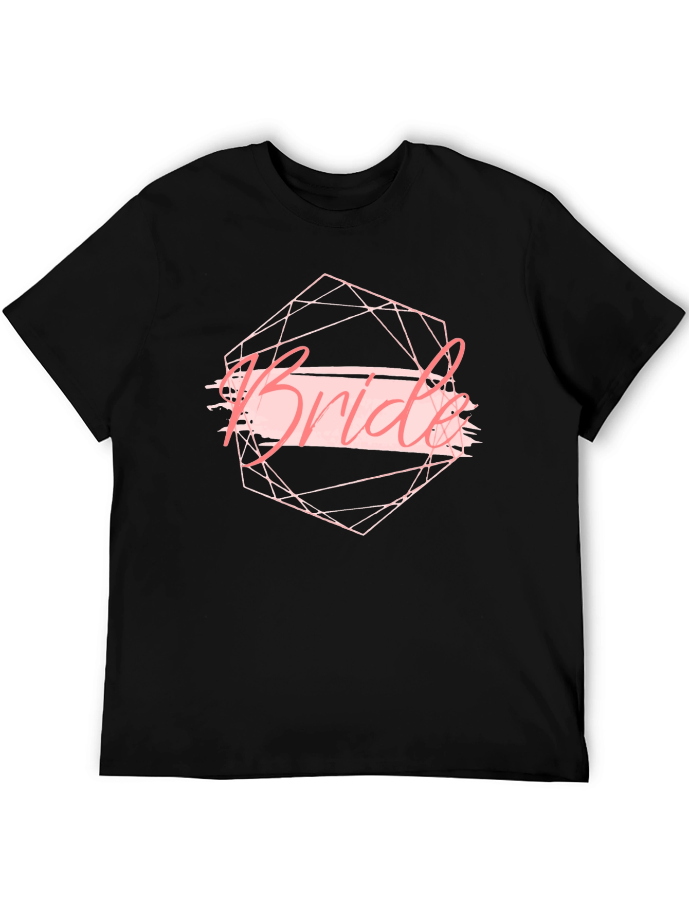 Bride T-Shirt - Geometric Wedding Tee