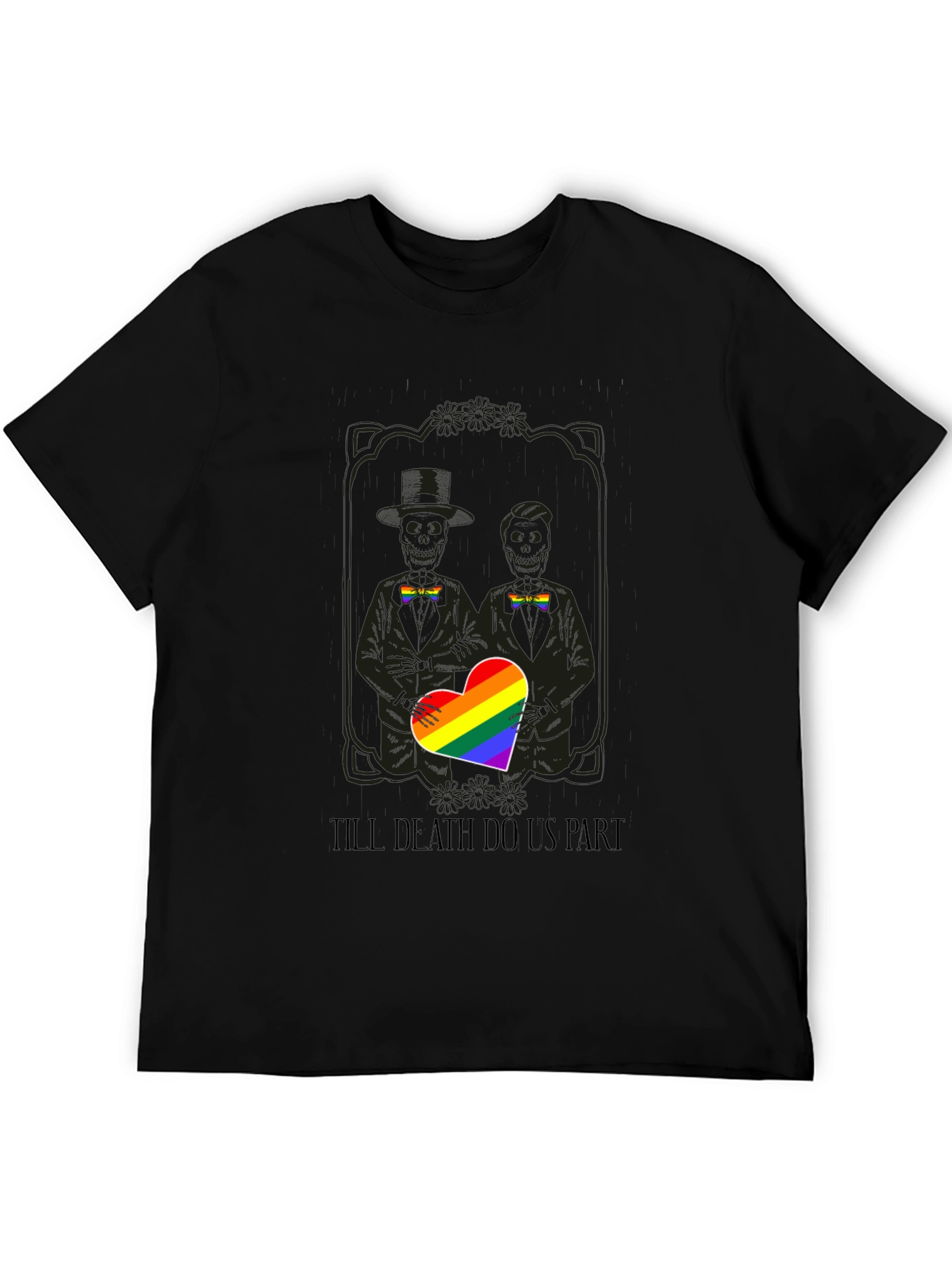 LGBTQ+ Pride Till Death Do Us Part T-Shirt