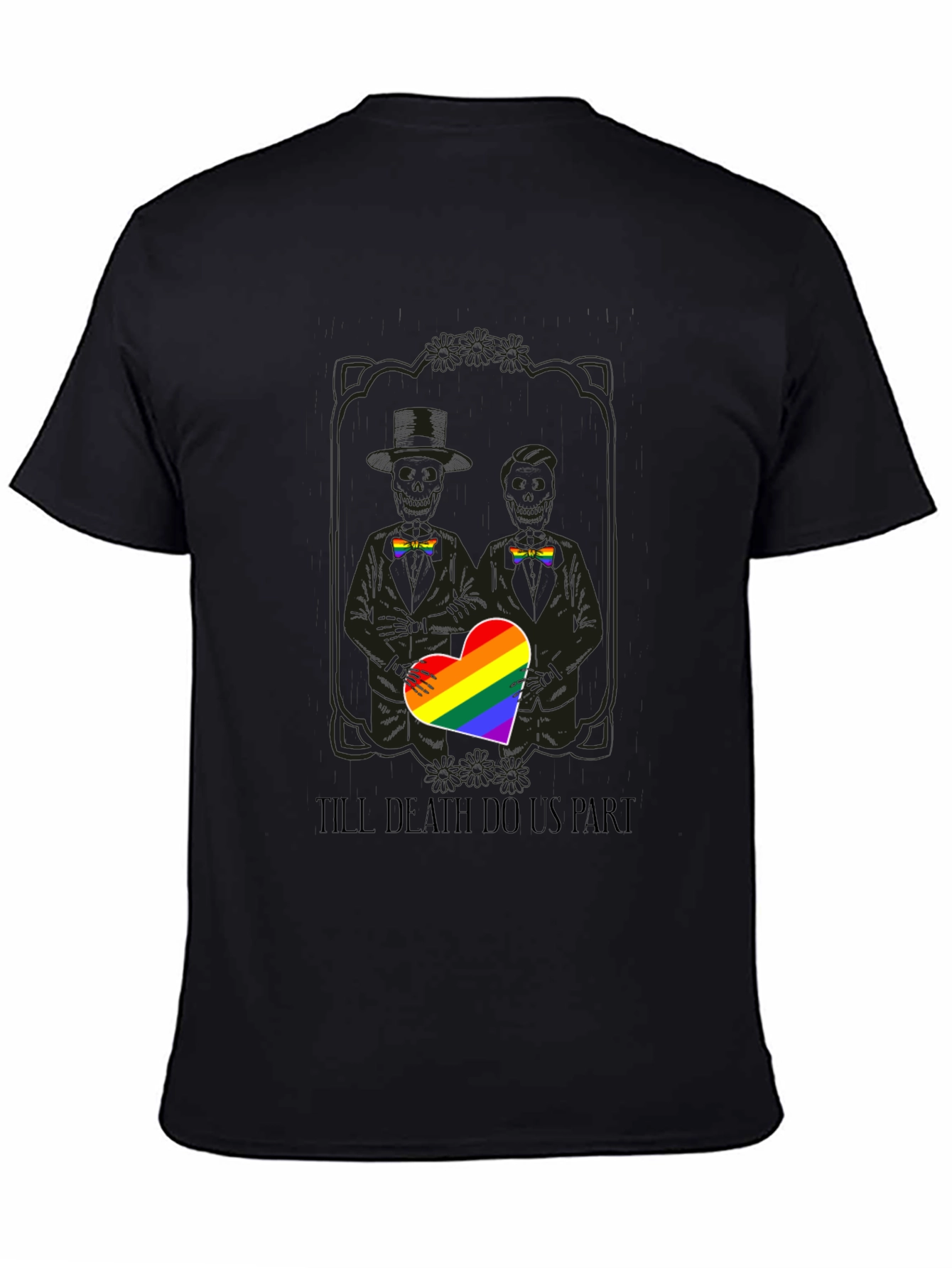 LGBTQ+ Pride Till Death Do Us Part T-Shirt