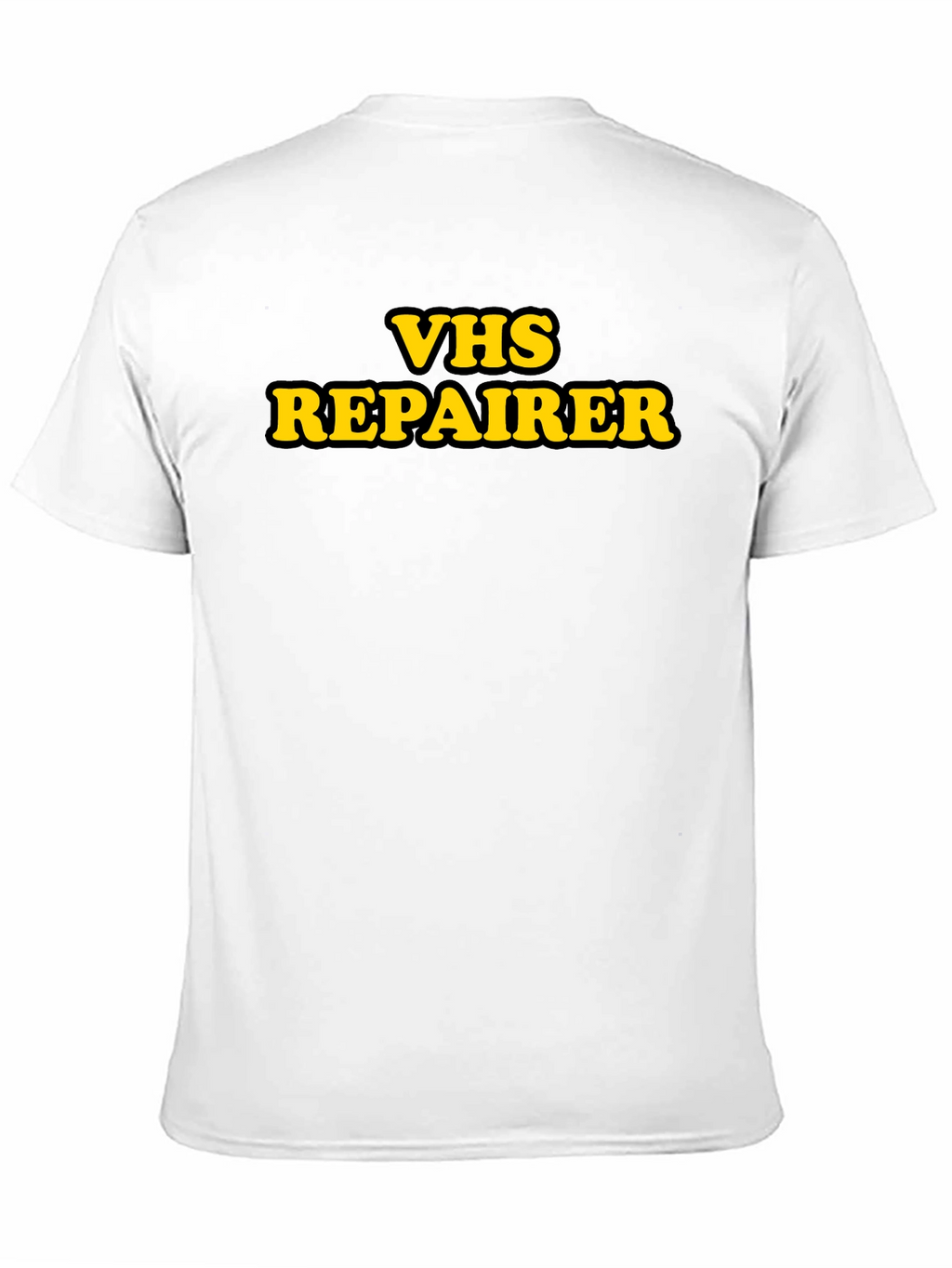 VHS Repairer Graphic T-Shirt - Retro Job Pride!
