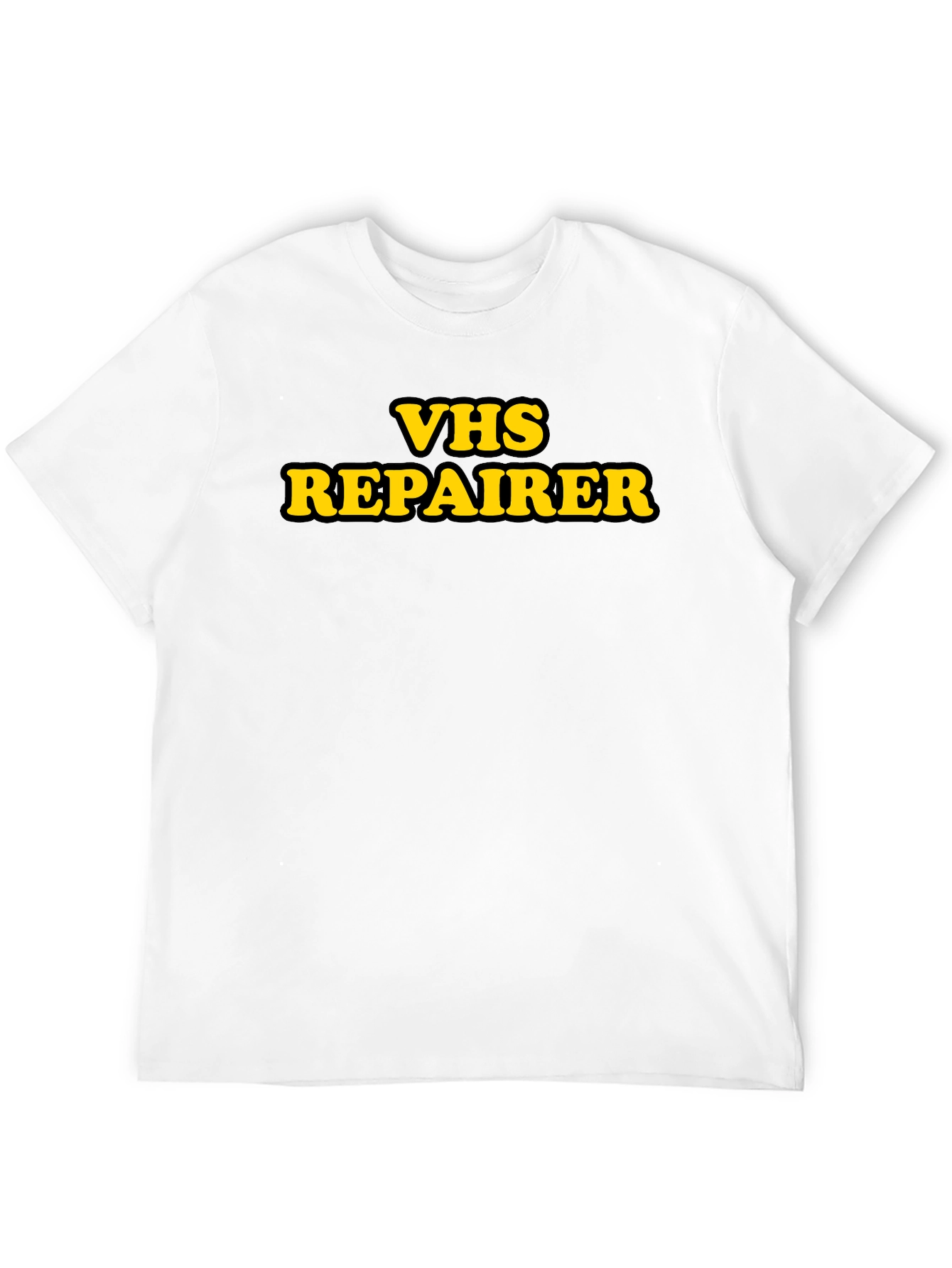 VHS Repairer Graphic T-Shirt - Retro Job Pride!