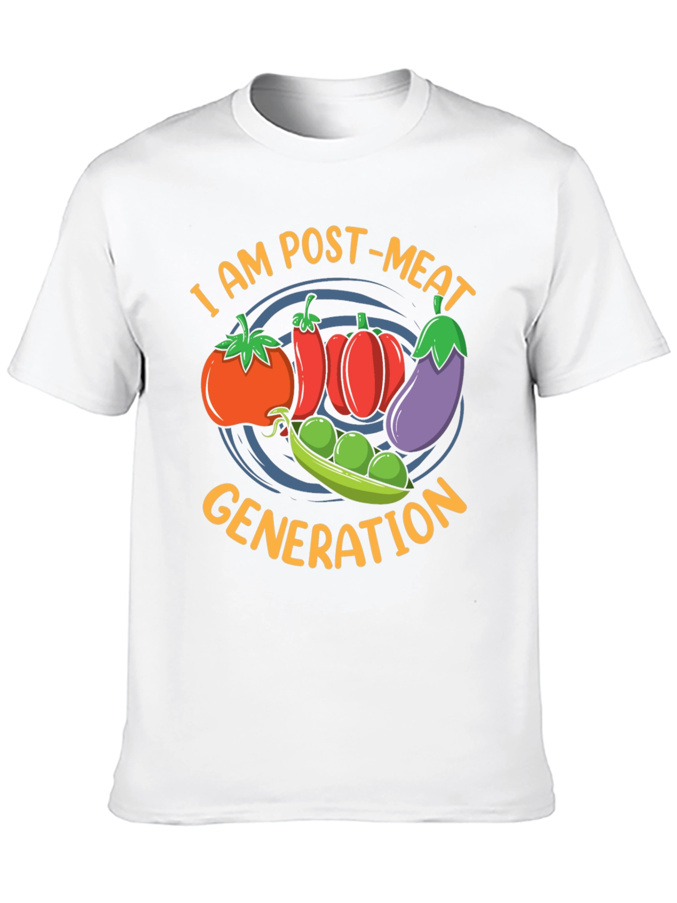 Vegan Post-Meat Generation Graphic Tee
