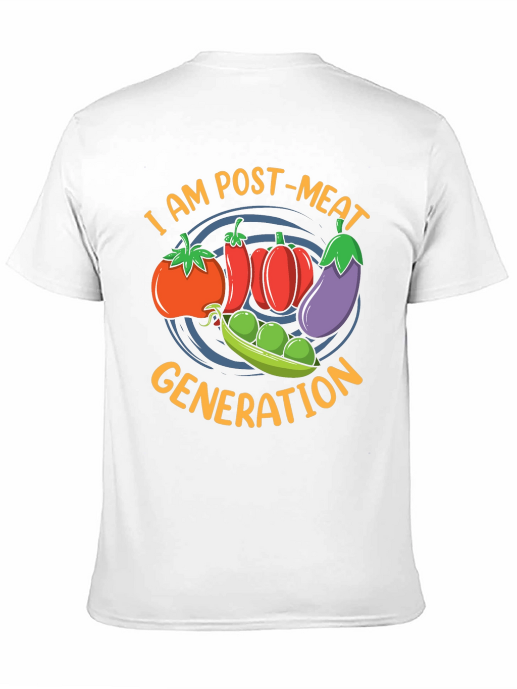 Vegan Post-Meat Generation Graphic Tee
