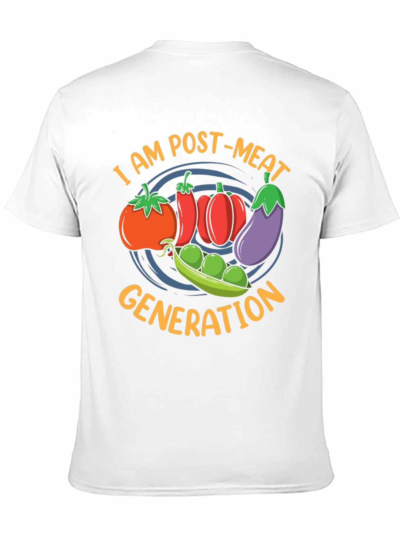 Vegan Post-Meat Generation Graphic Tee