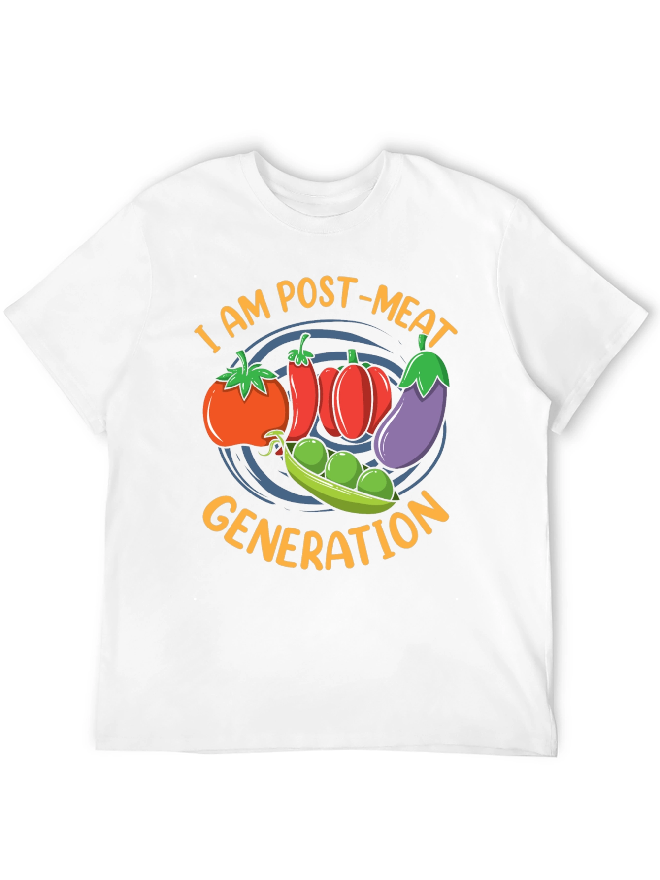 Vegan Post-Meat Generation Graphic Tee
