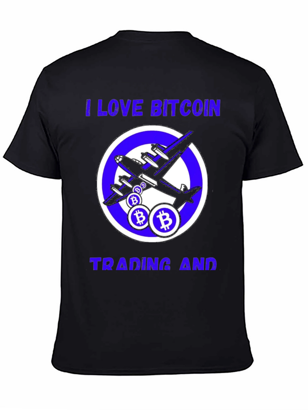 I Love Bitcoin Trading T-Shirt