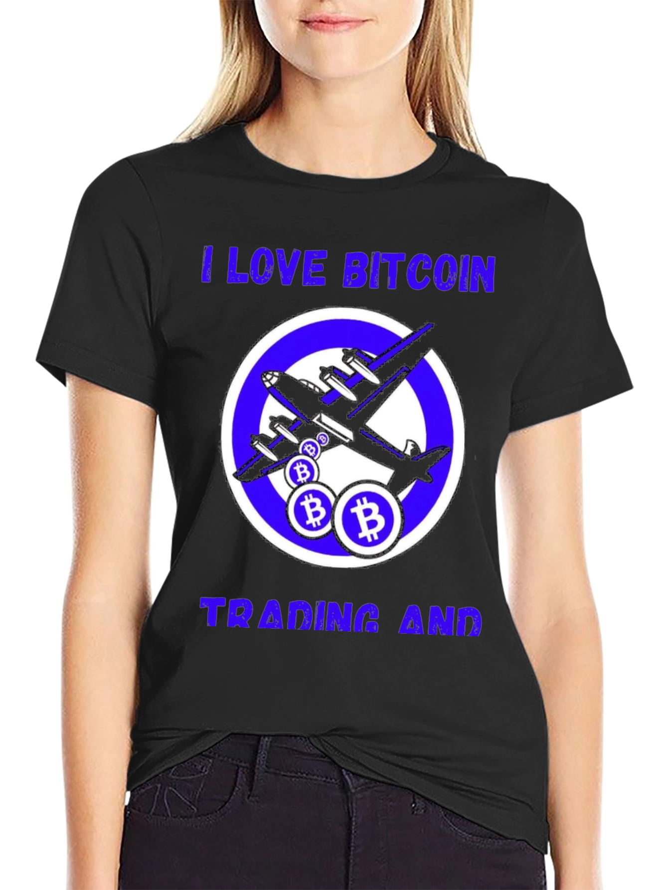 I Love Bitcoin Trading T-Shirt