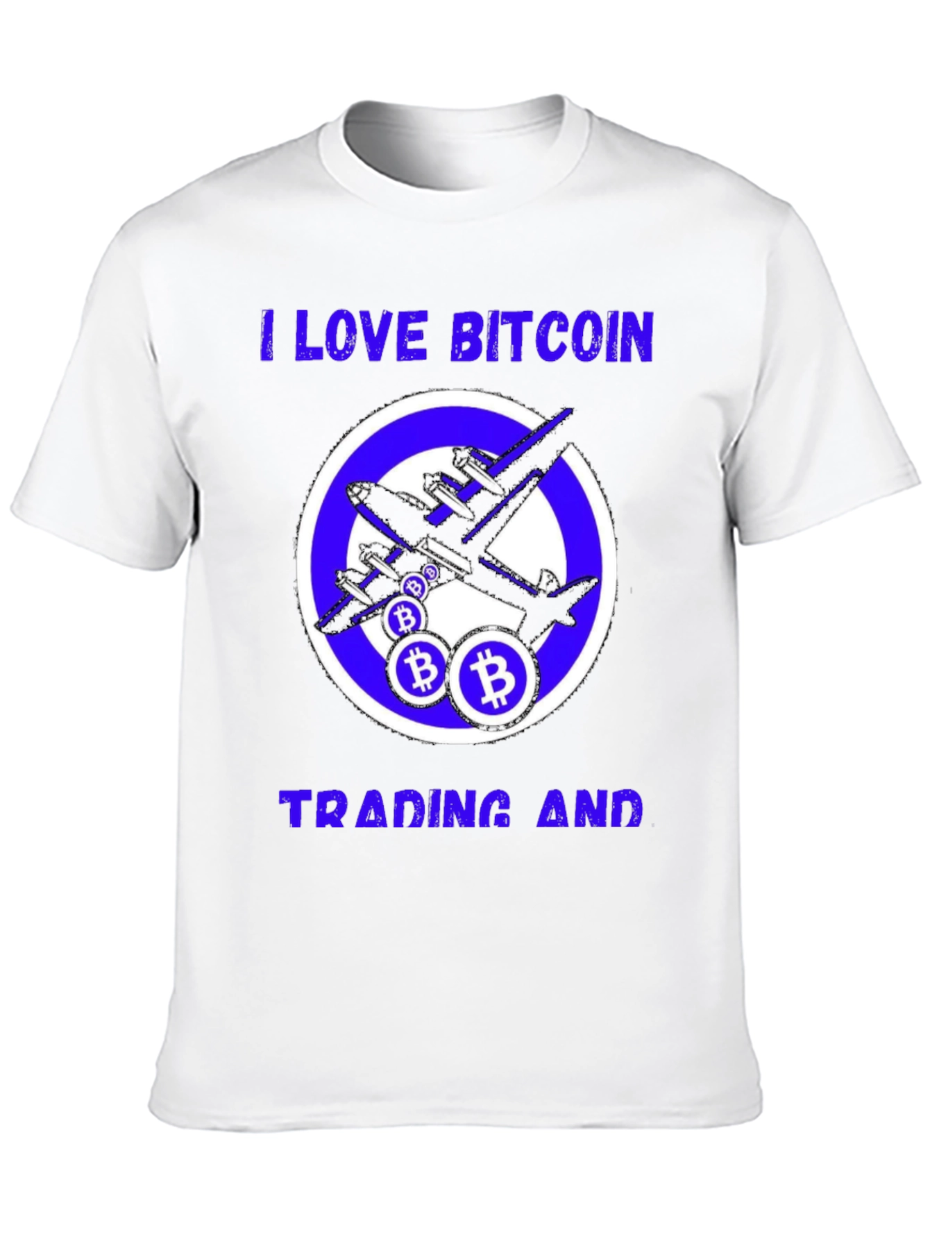 I Love Bitcoin Trading T-Shirt