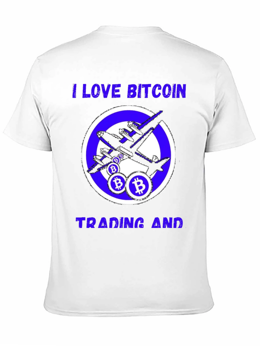 I Love Bitcoin Trading T-Shirt