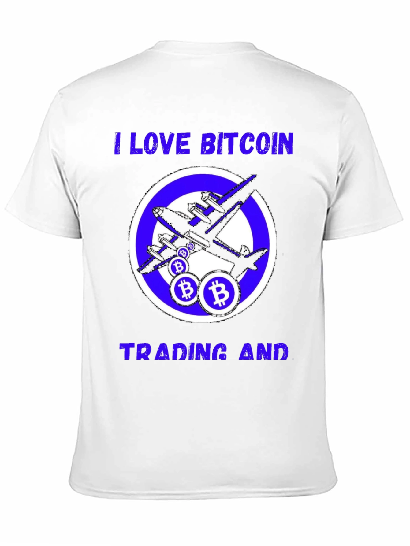 I Love Bitcoin Trading T-Shirt