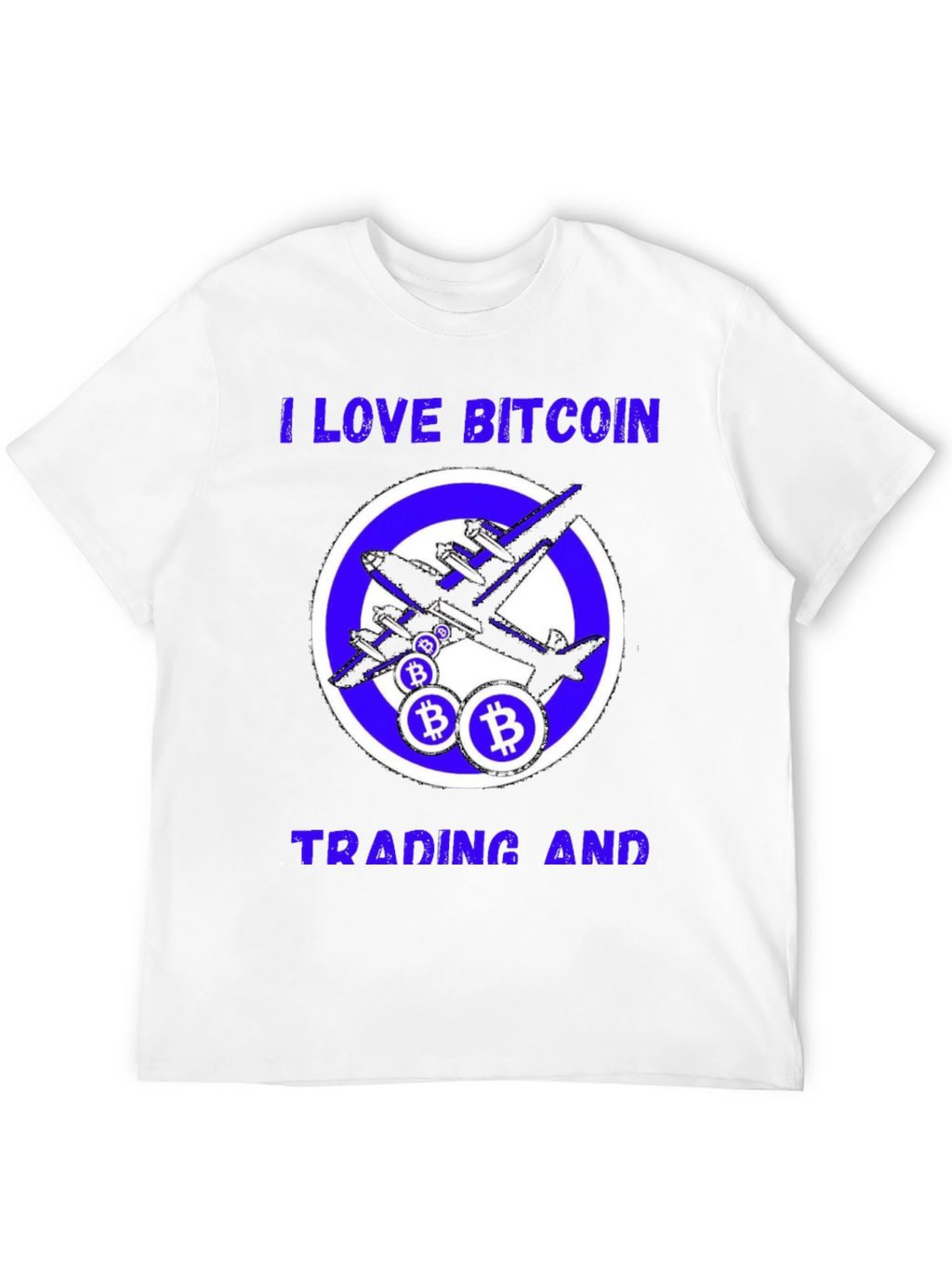 I Love Bitcoin Trading T-Shirt