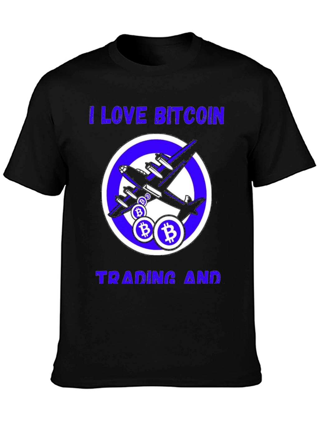 I Love Bitcoin Trading T-Shirt