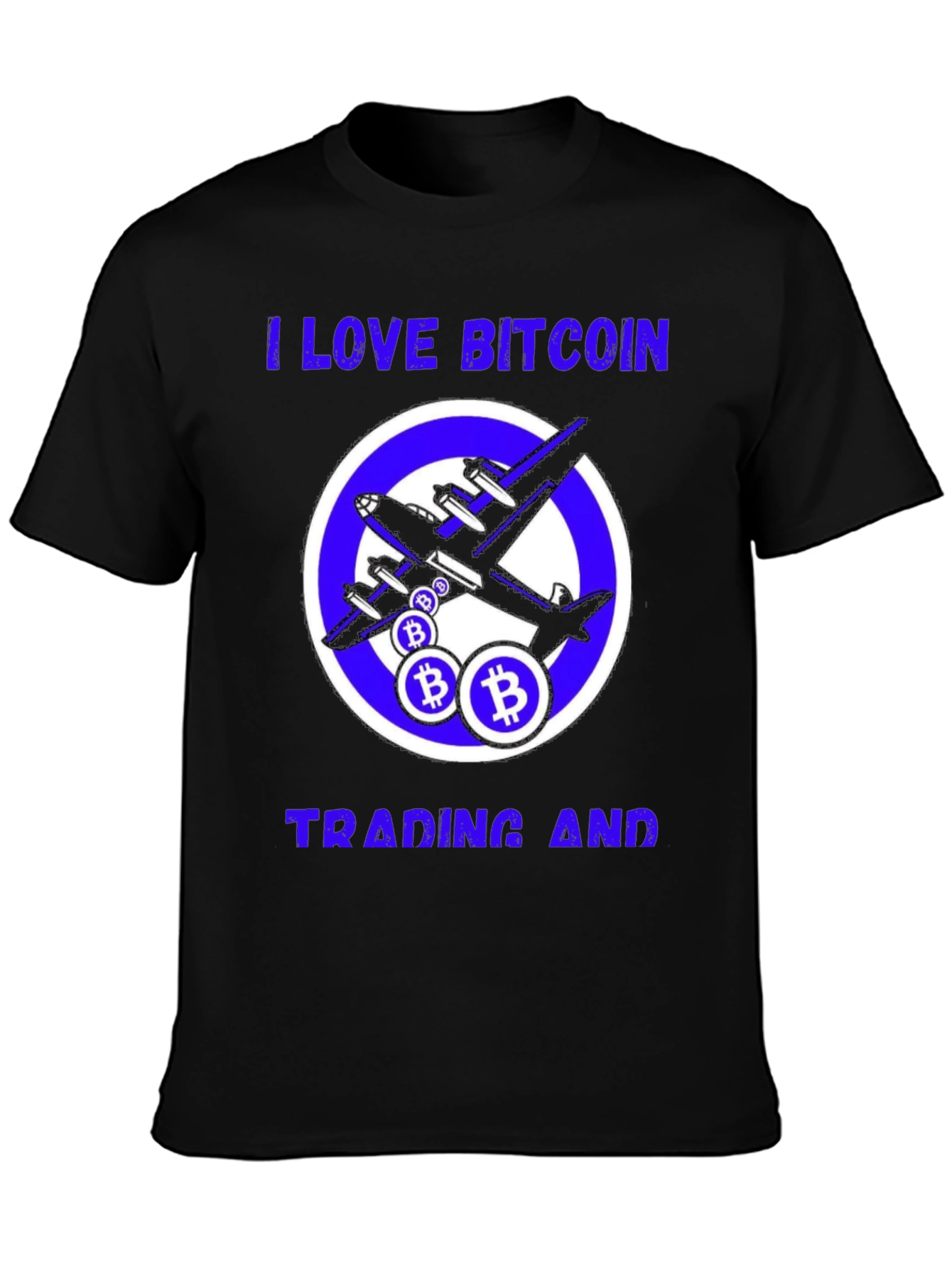 I Love Bitcoin Trading T-Shirt