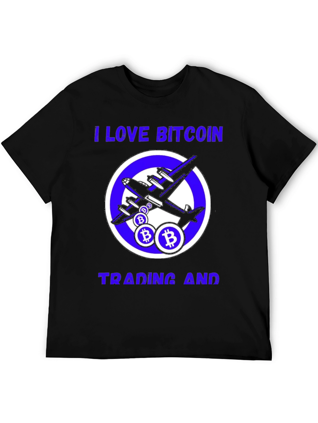 I Love Bitcoin Trading T-Shirt
