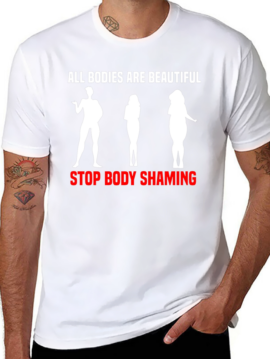 All Bodies are Beautiful Graphic Tee