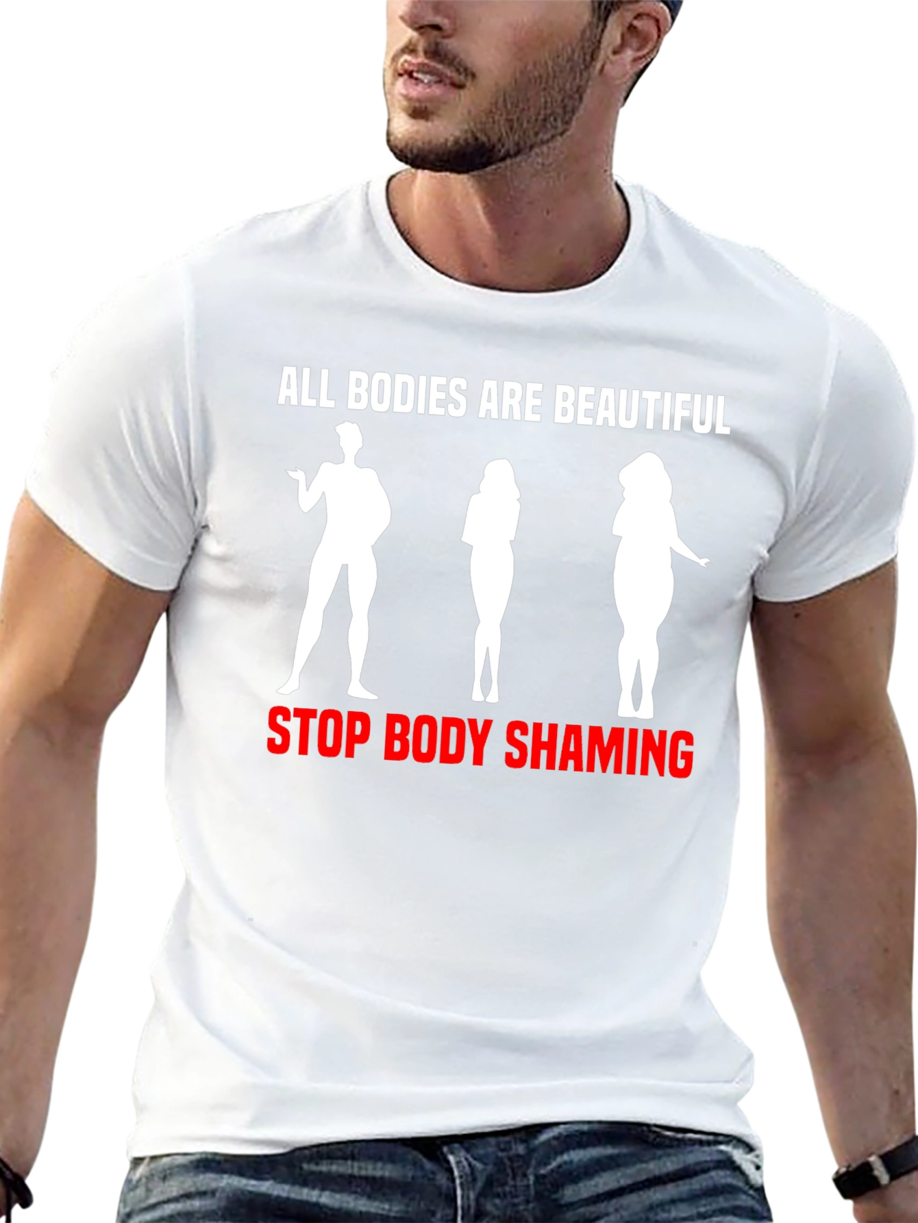 All Bodies are Beautiful Graphic Tee