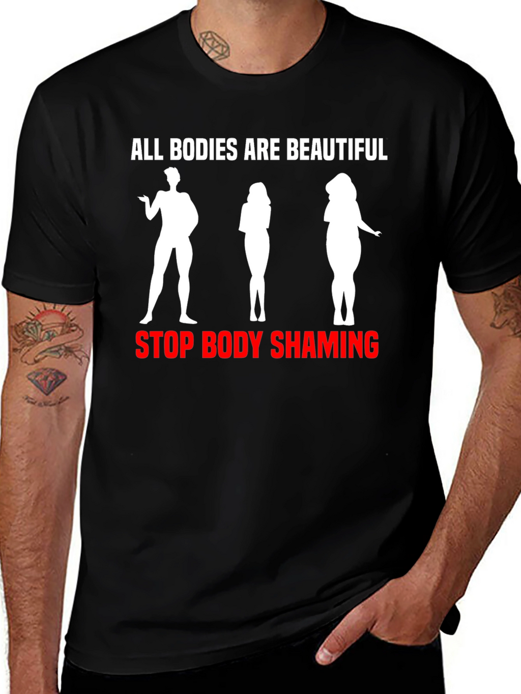 All Bodies are Beautiful Graphic Tee