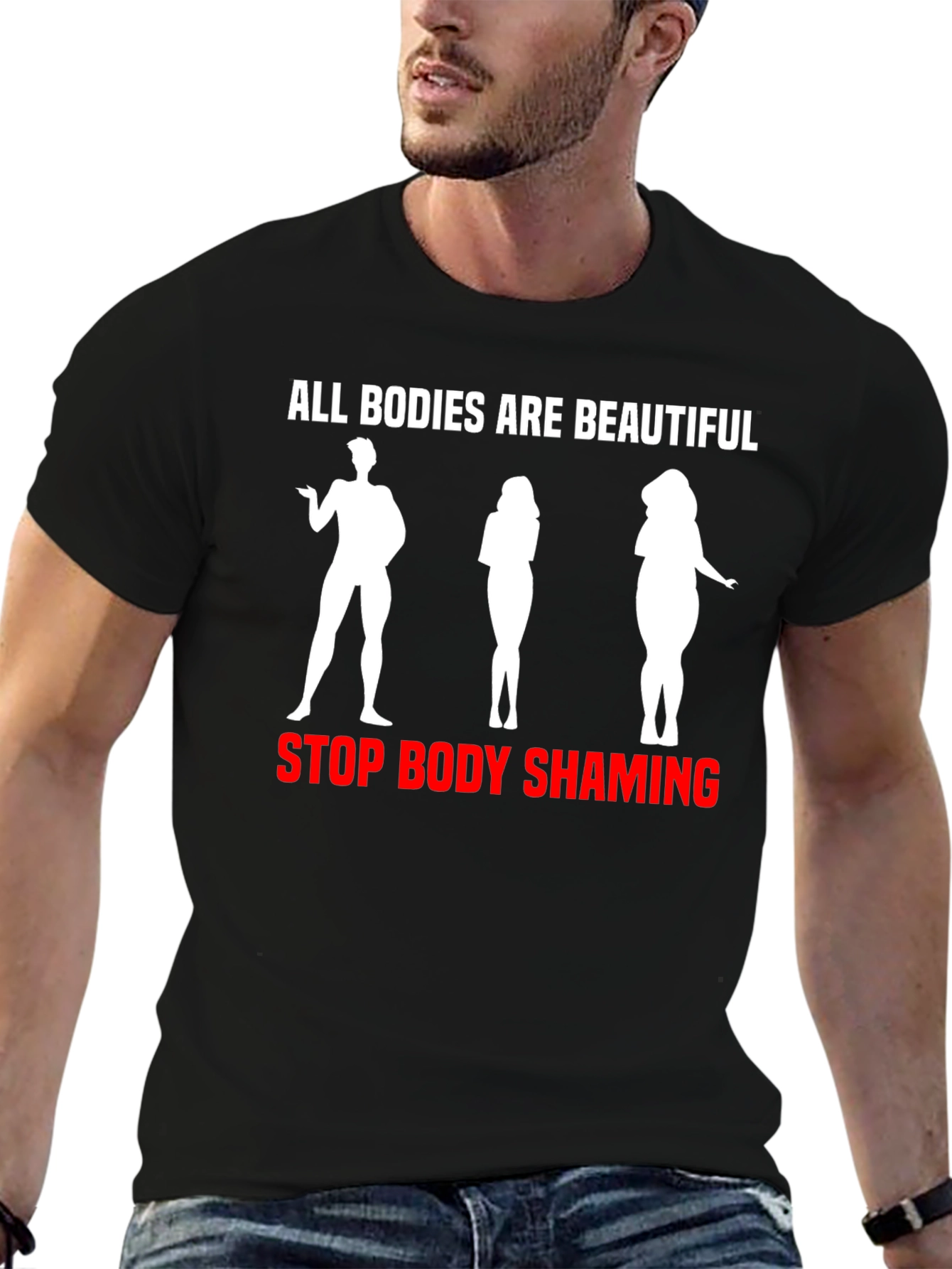 All Bodies are Beautiful Graphic Tee