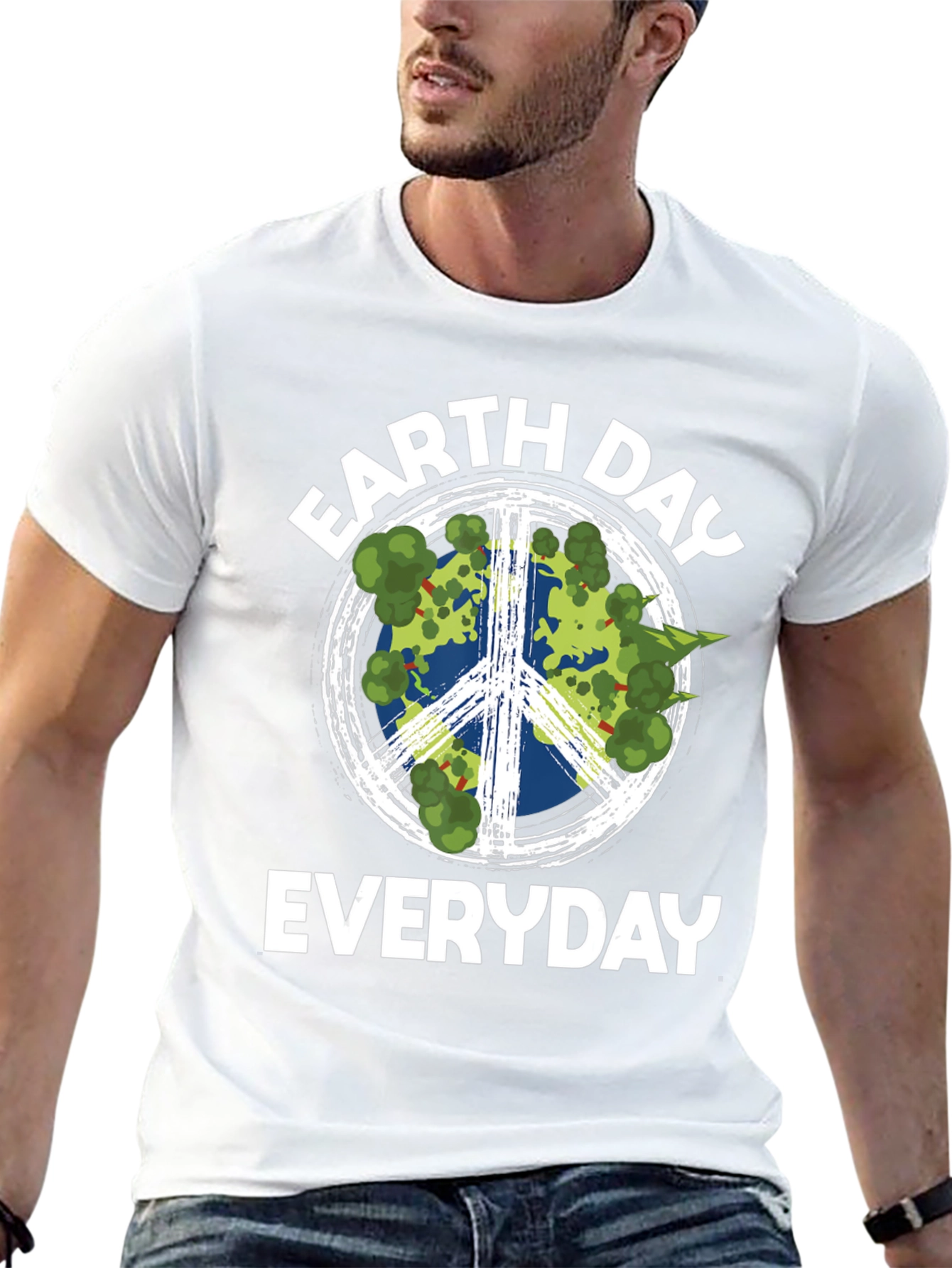 Earth Day Everyday T-Shirt Peace Symbol