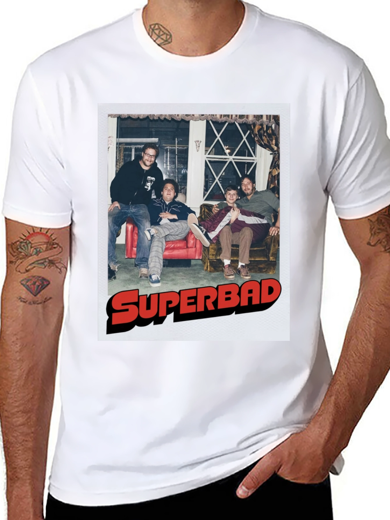 Superbad Movie Graphic T-Shirt