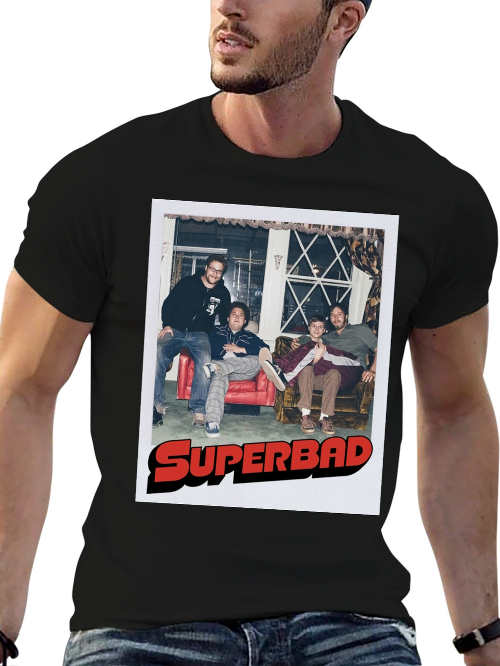 Superbad Movie Graphic T-Shirt