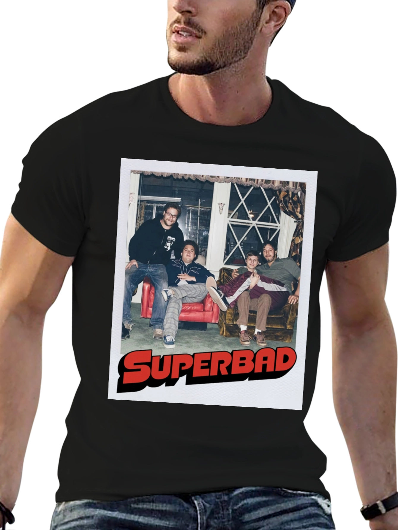 Superbad Movie Graphic T-Shirt