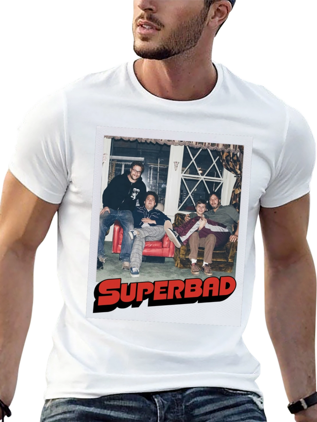 Superbad Movie Graphic T-Shirt