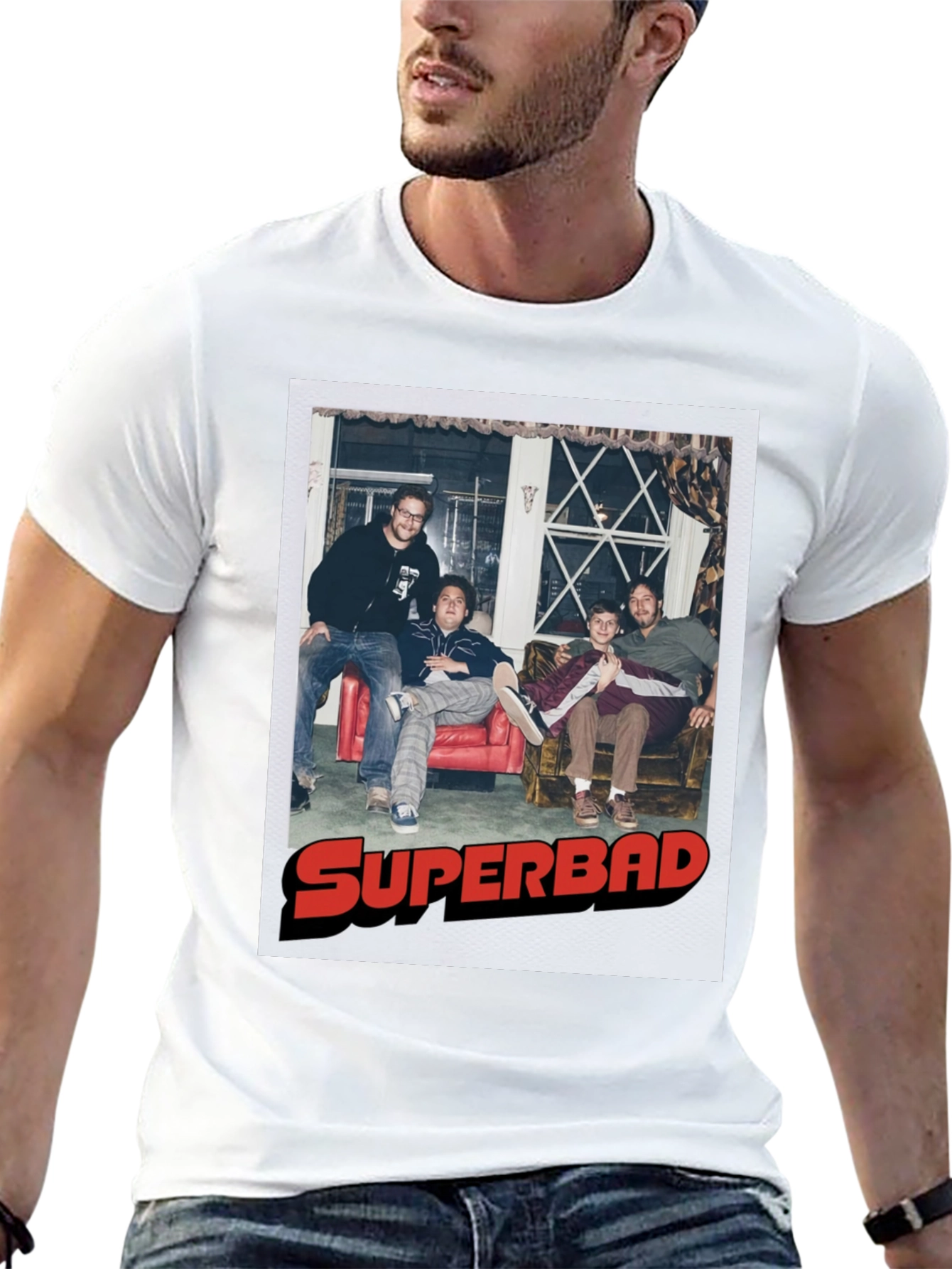 Superbad Movie Graphic T-Shirt