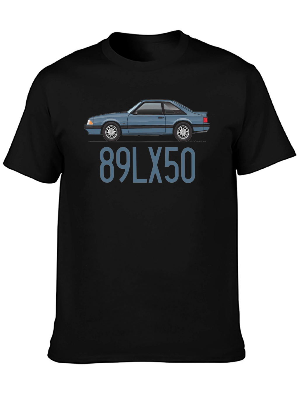 89LX50 Car Graphic T-Shirt