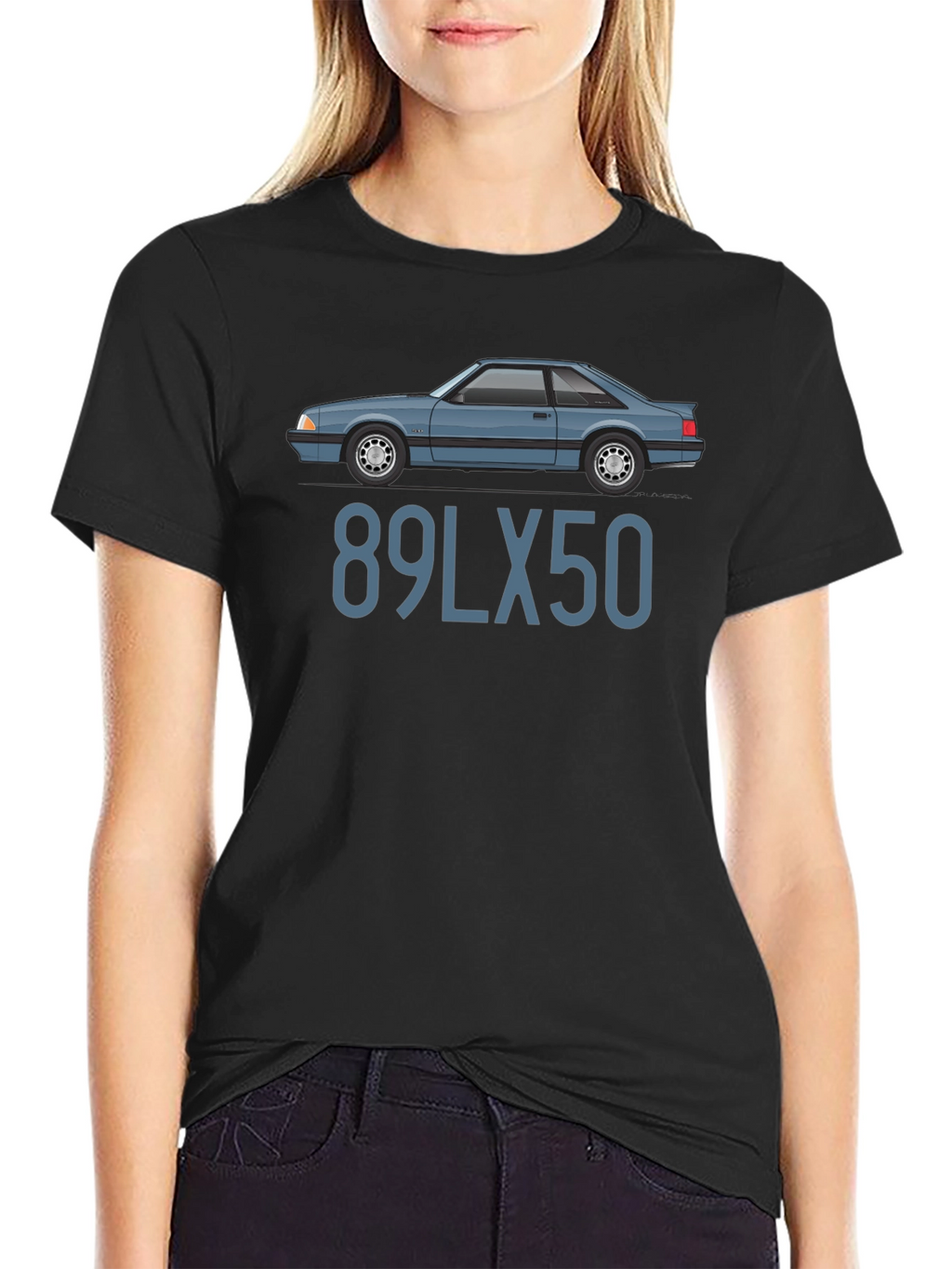 89LX50 Car Graphic T-Shirt