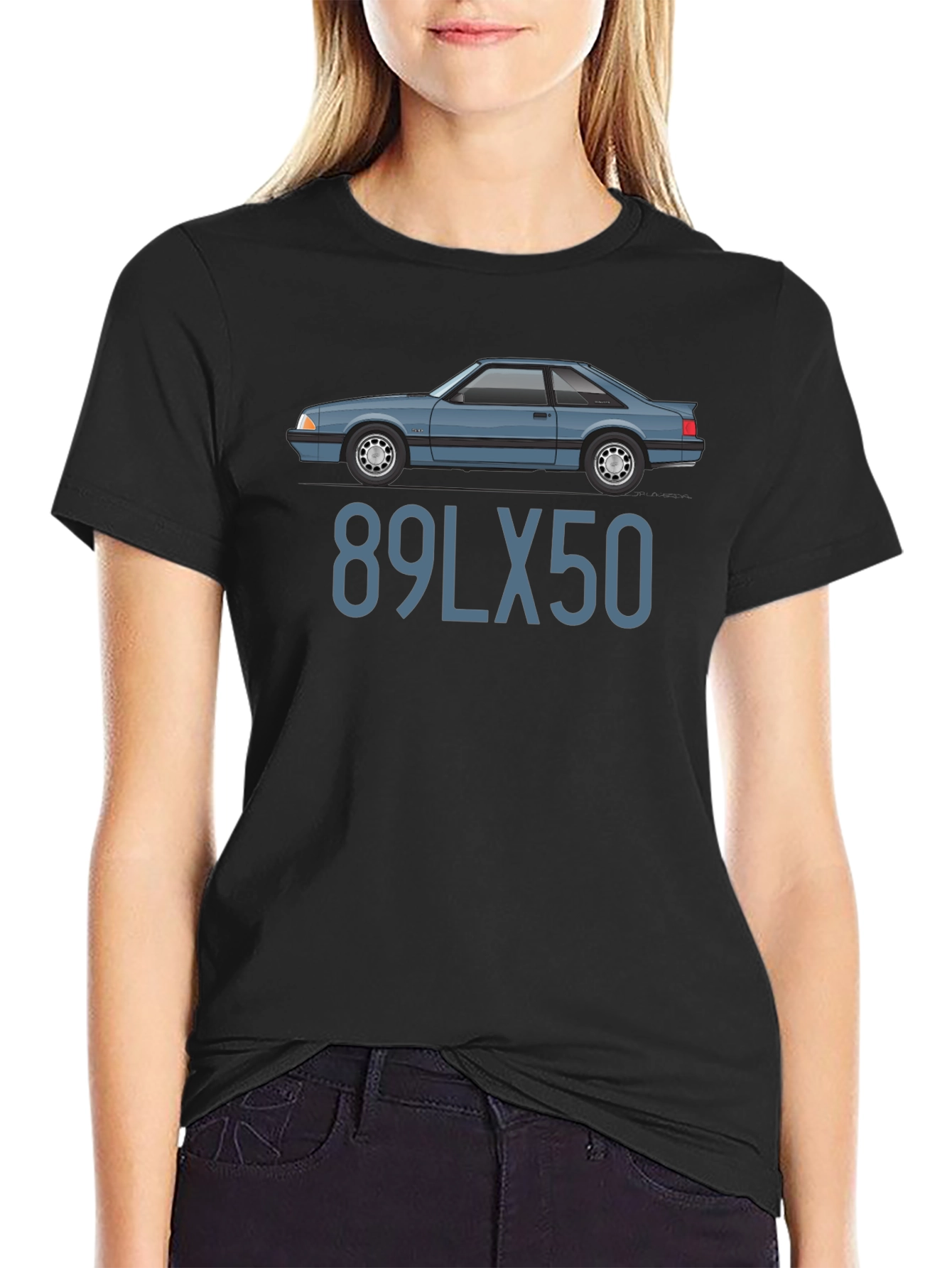 89LX50 Car Graphic T-Shirt
