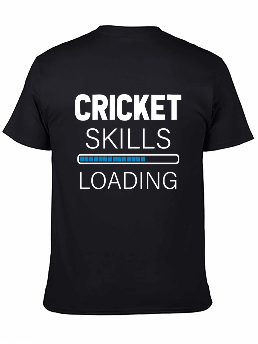 Cricket Skills Loading Graphic T-Shirt