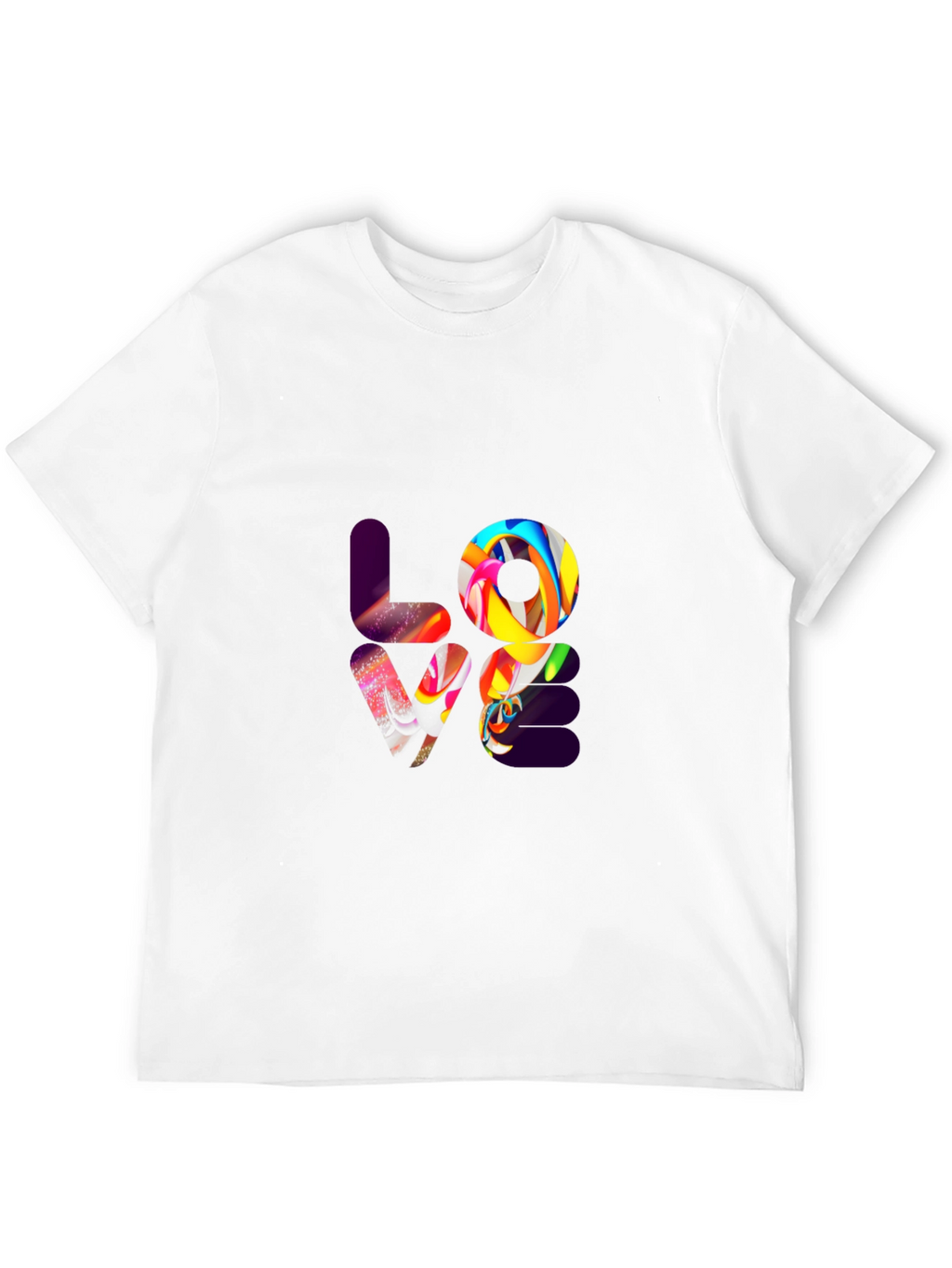 LOVE Graphic Black T-Shirt - Stylish Casual Wear