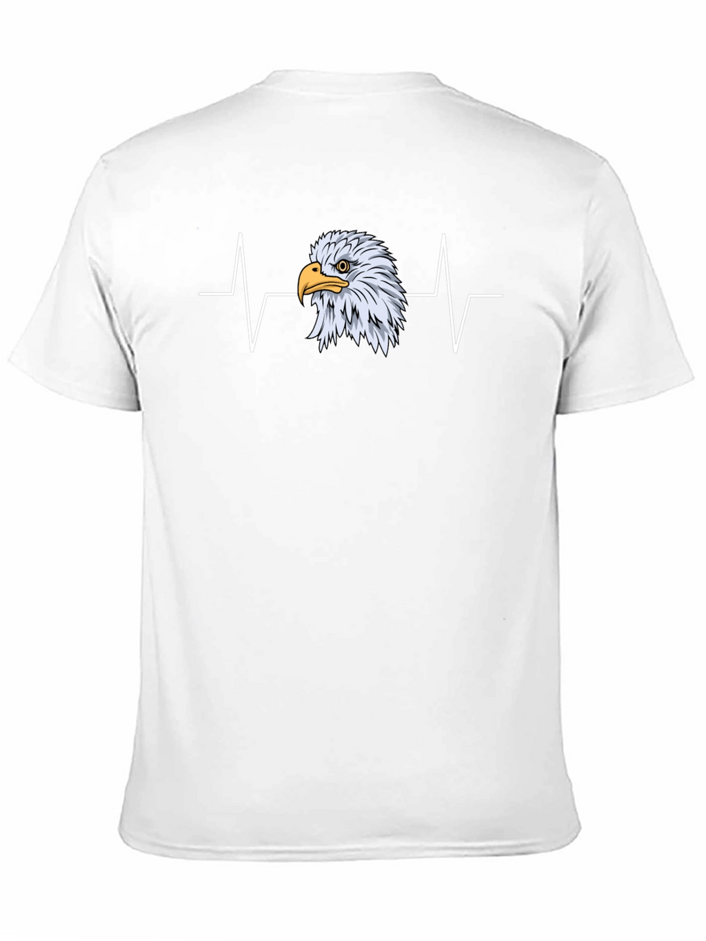 Eagle Heartbeat Graphic Tee - Black