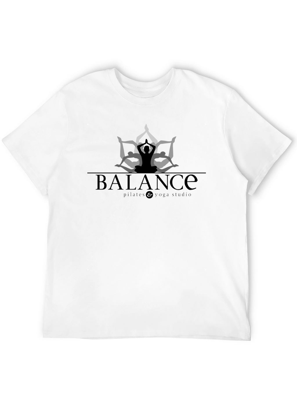 Balance Pilates & Yoga Studio Black T-Shirt