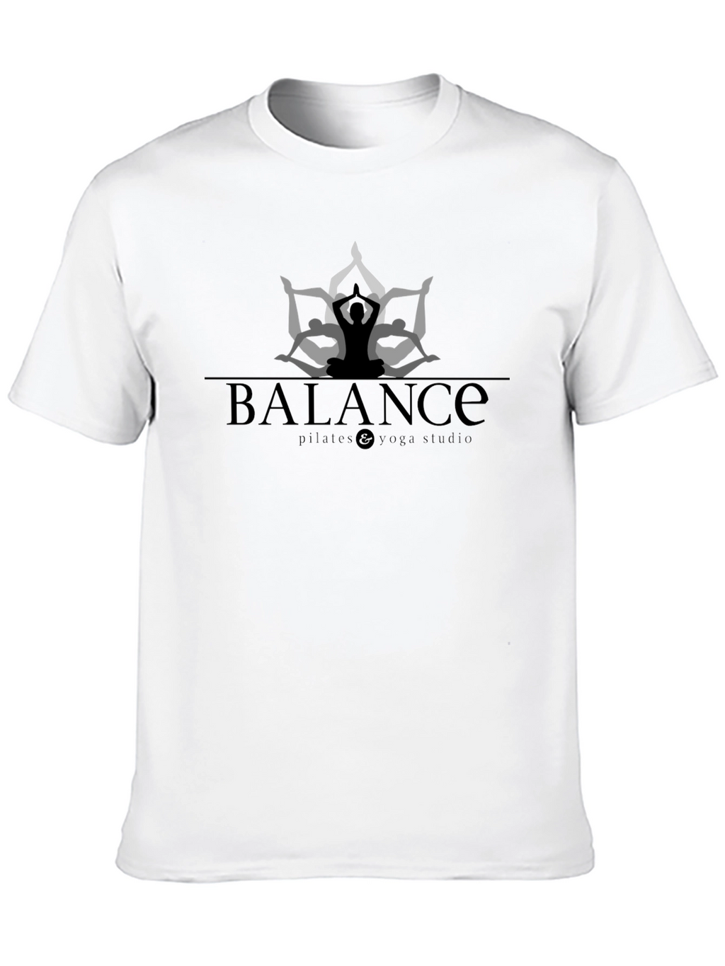 Balance Pilates & Yoga Studio Black T-Shirt