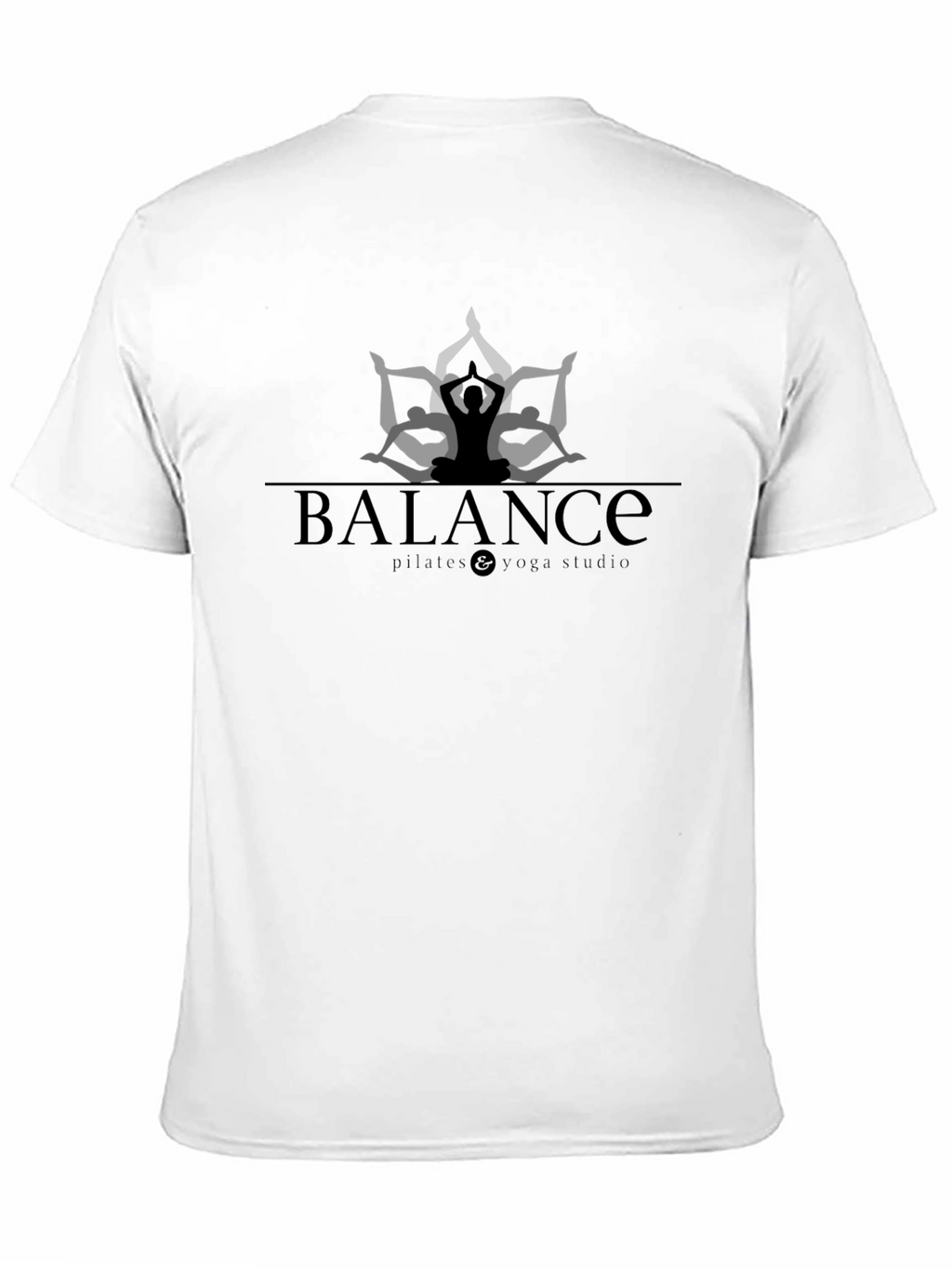 Balance Pilates & Yoga Studio Black T-Shirt